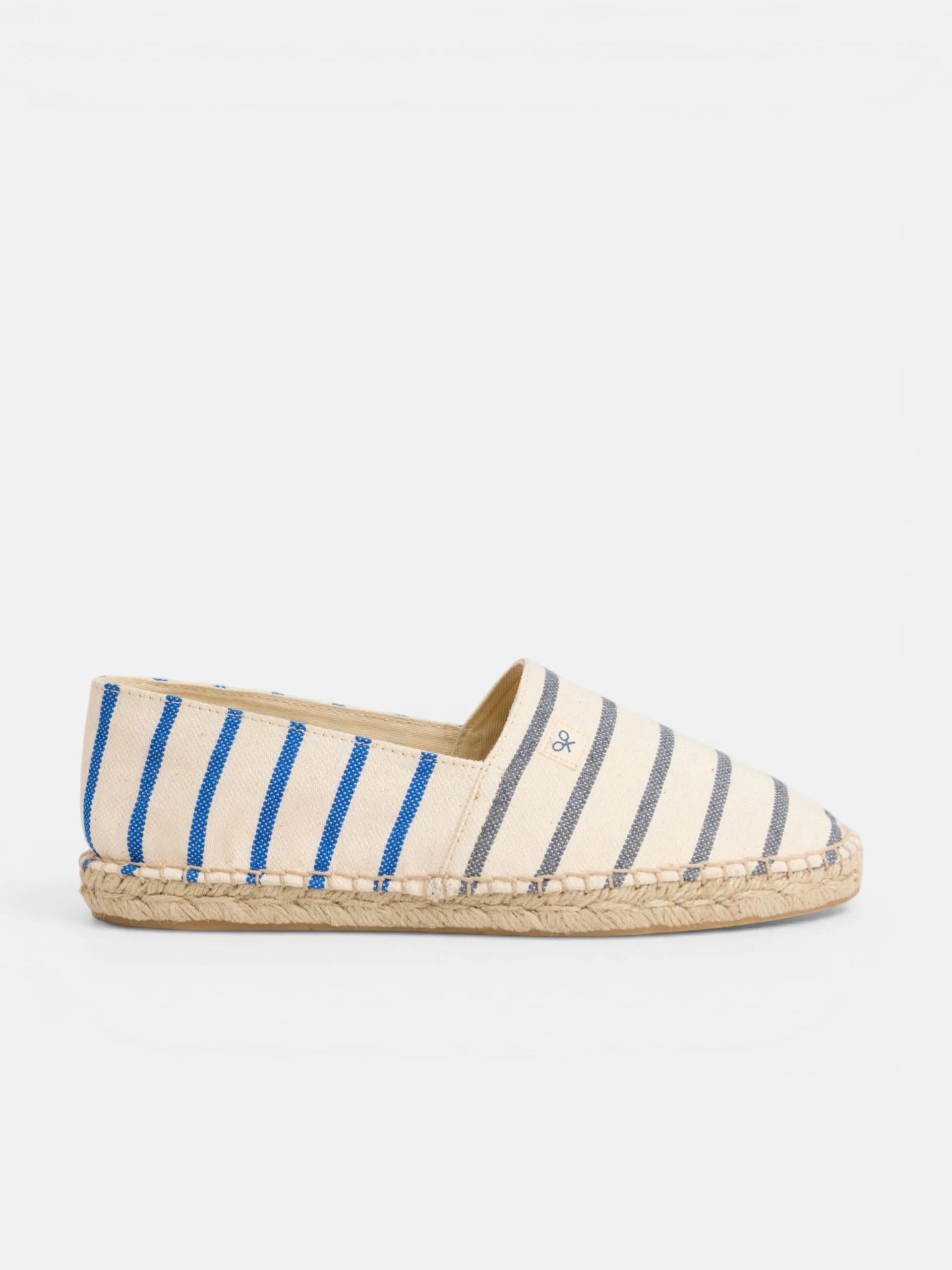 Alpargata rayas multiple azul gris - Image 7