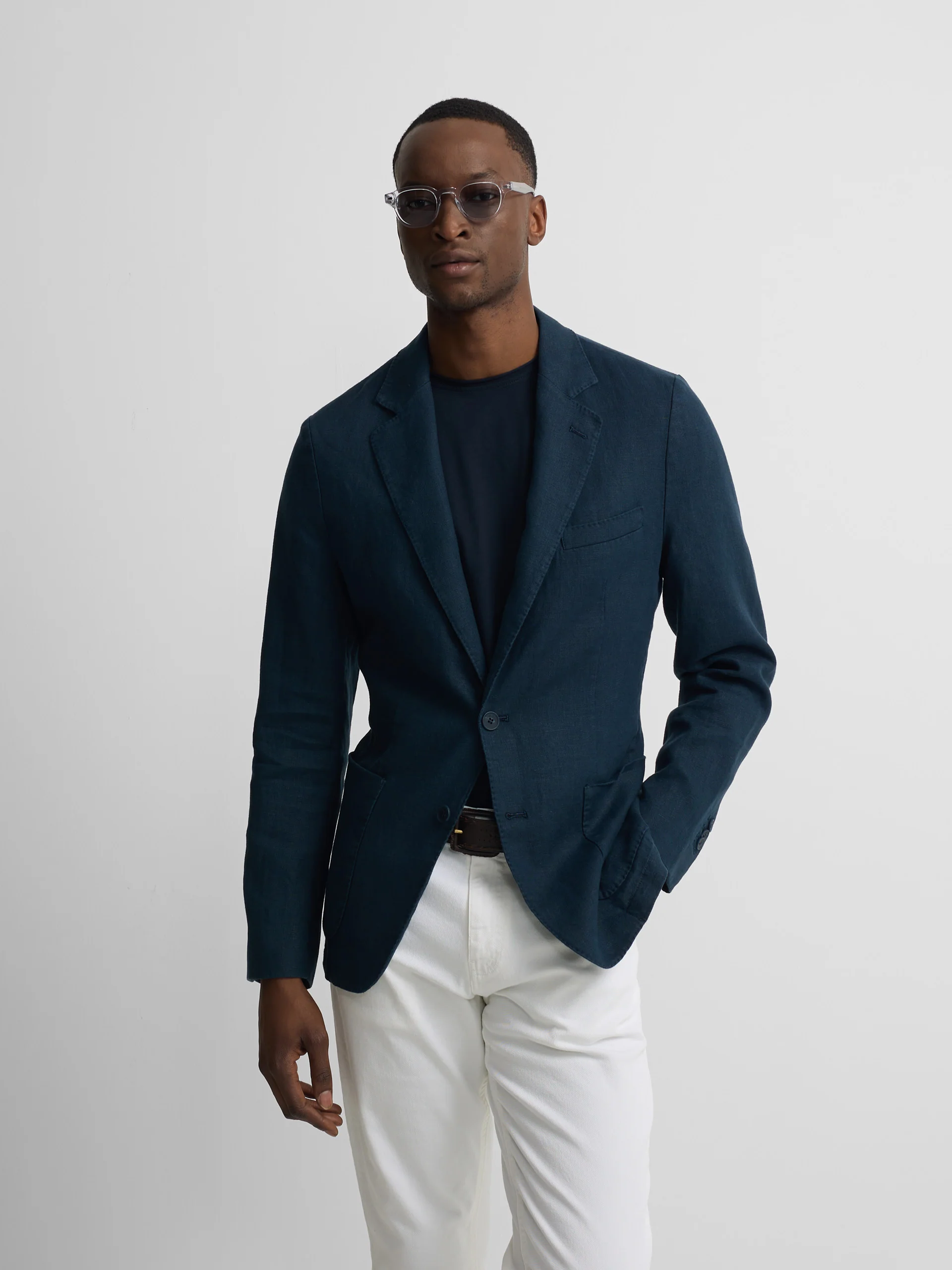 Americana comfort navy - Image 4