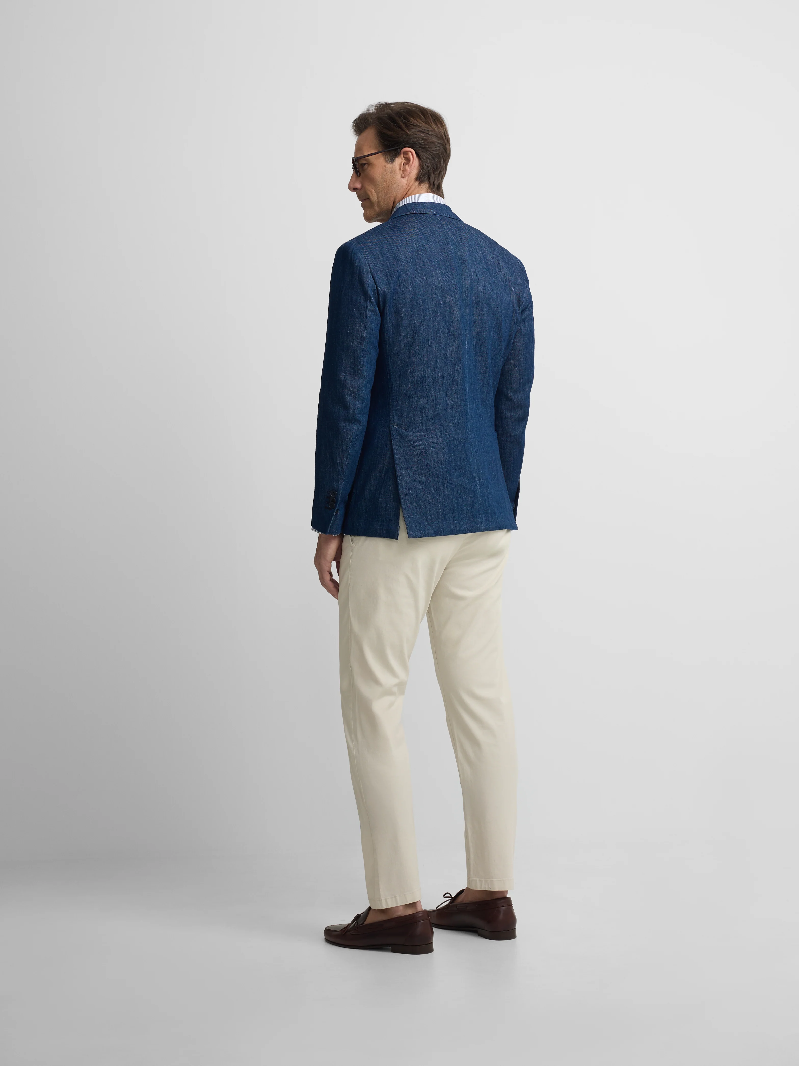 Americana denim lavado azul medio - Image 10
