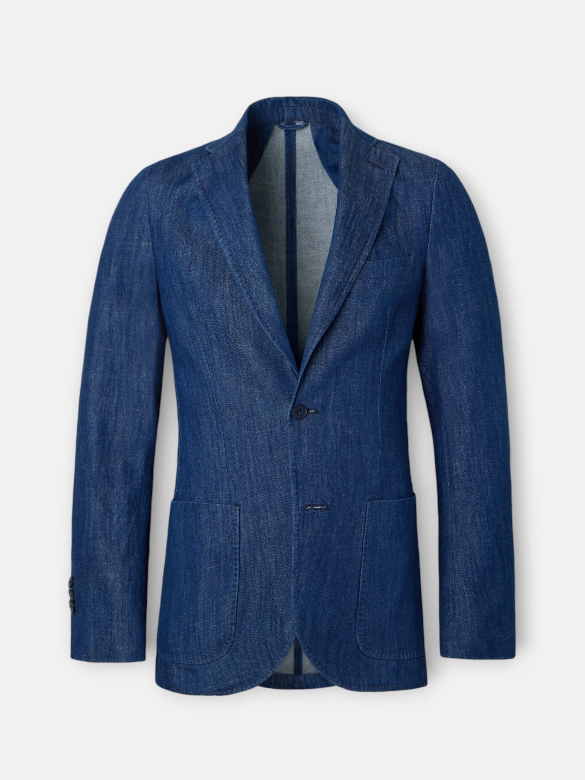 Americana denim lavado azul medio - Image 11