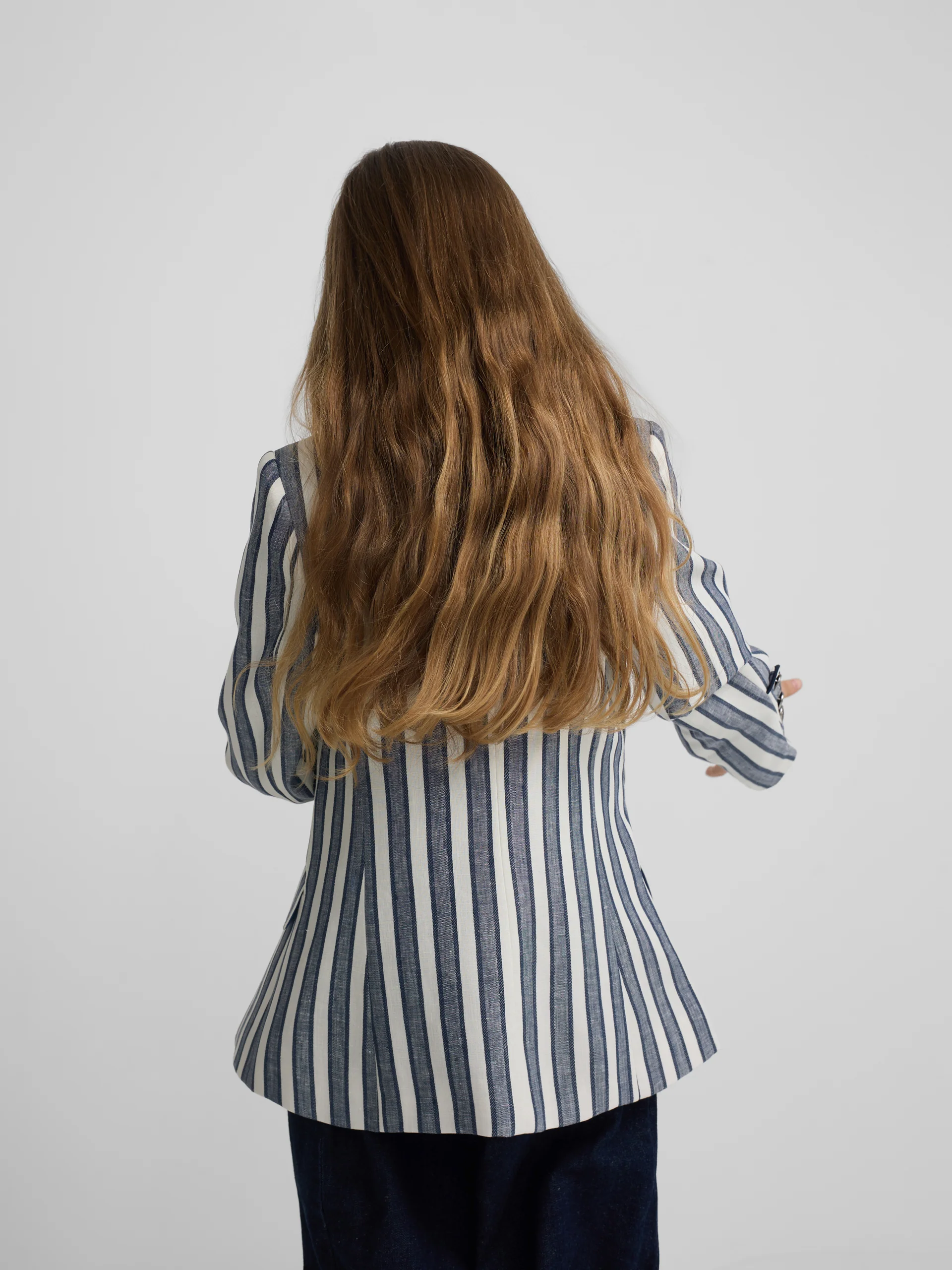 Americana girl marinera rayas azules - Image 5