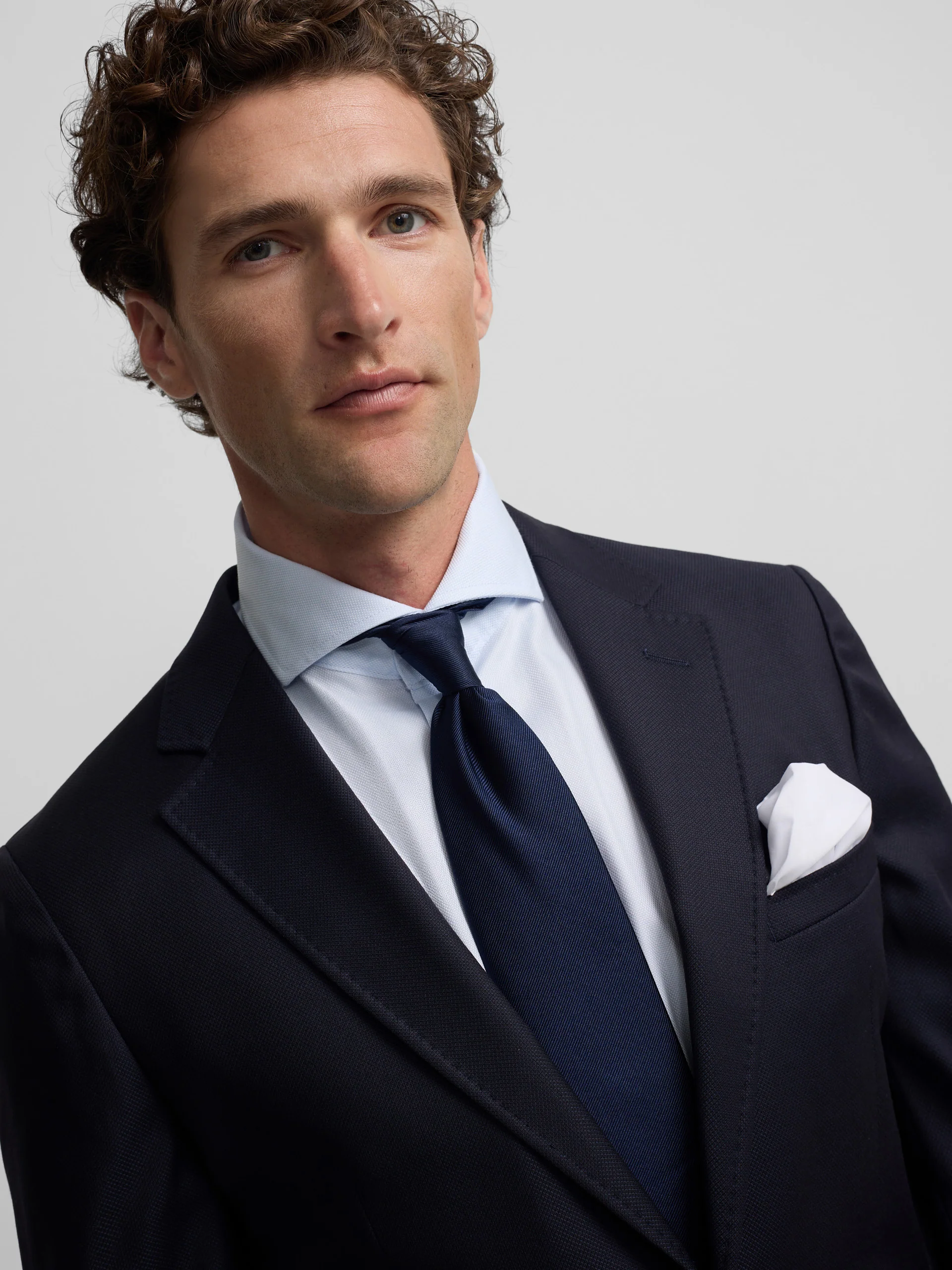 Americana stretch clasica navy - Image 3
