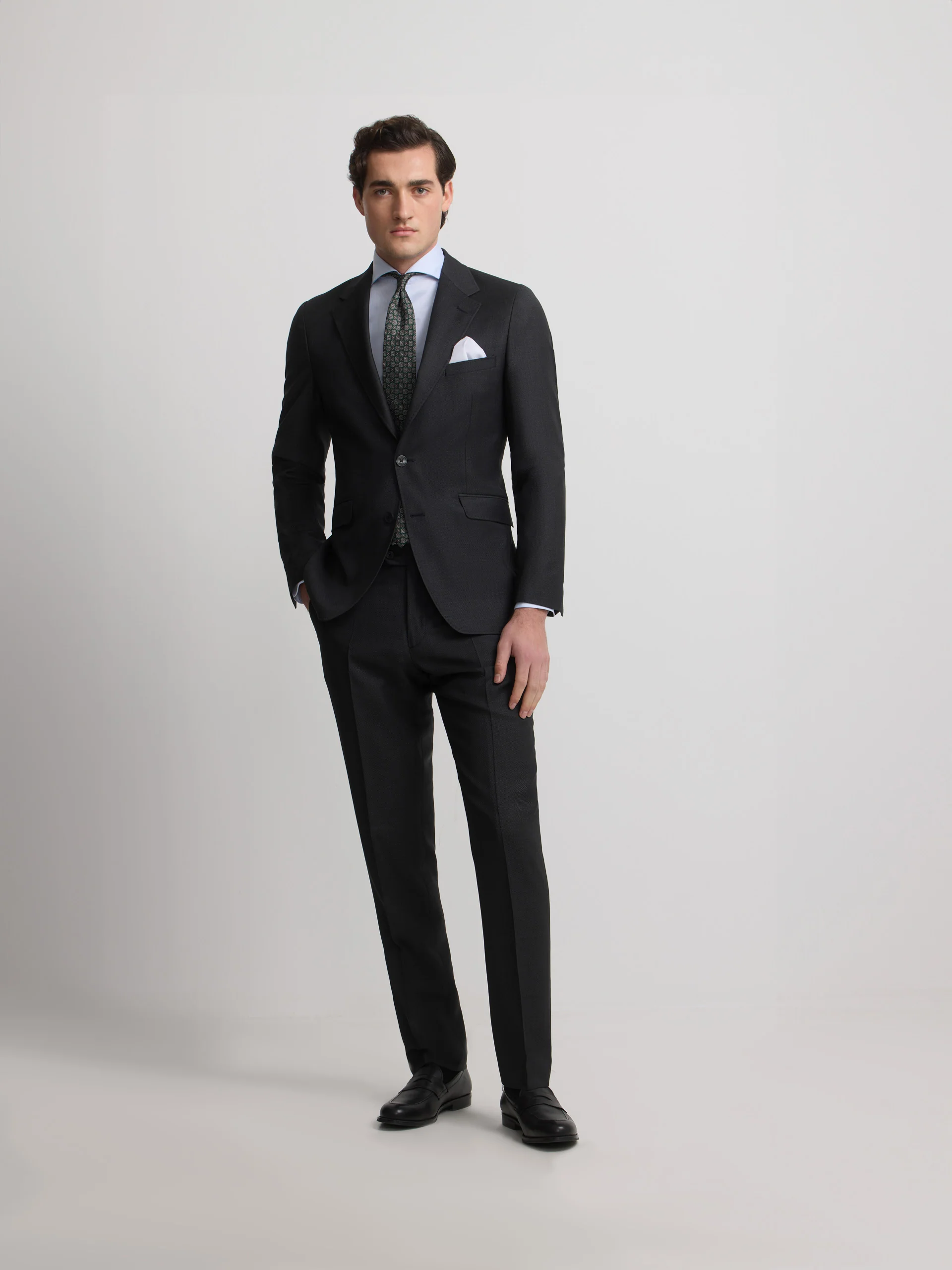Americana suit ojo de perdiz gris - Image 3