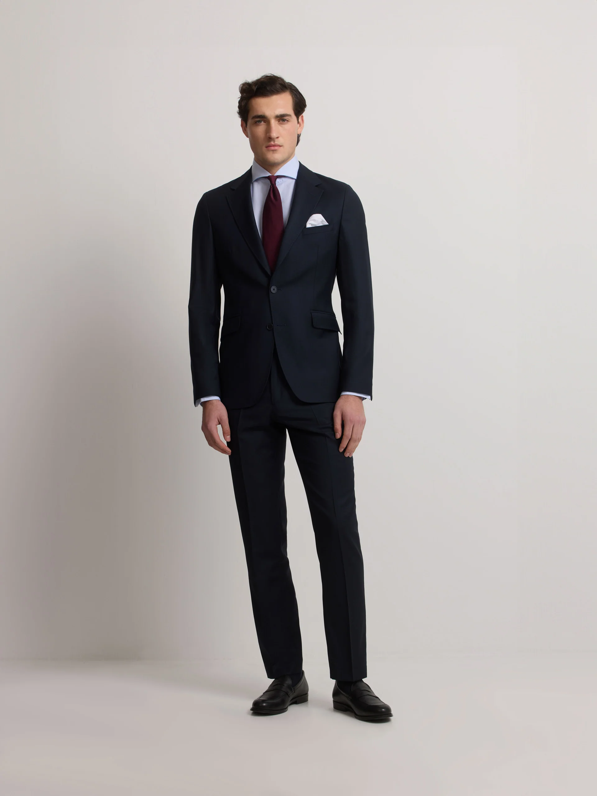 Americana suit ojo de perdiz navy - Image 3