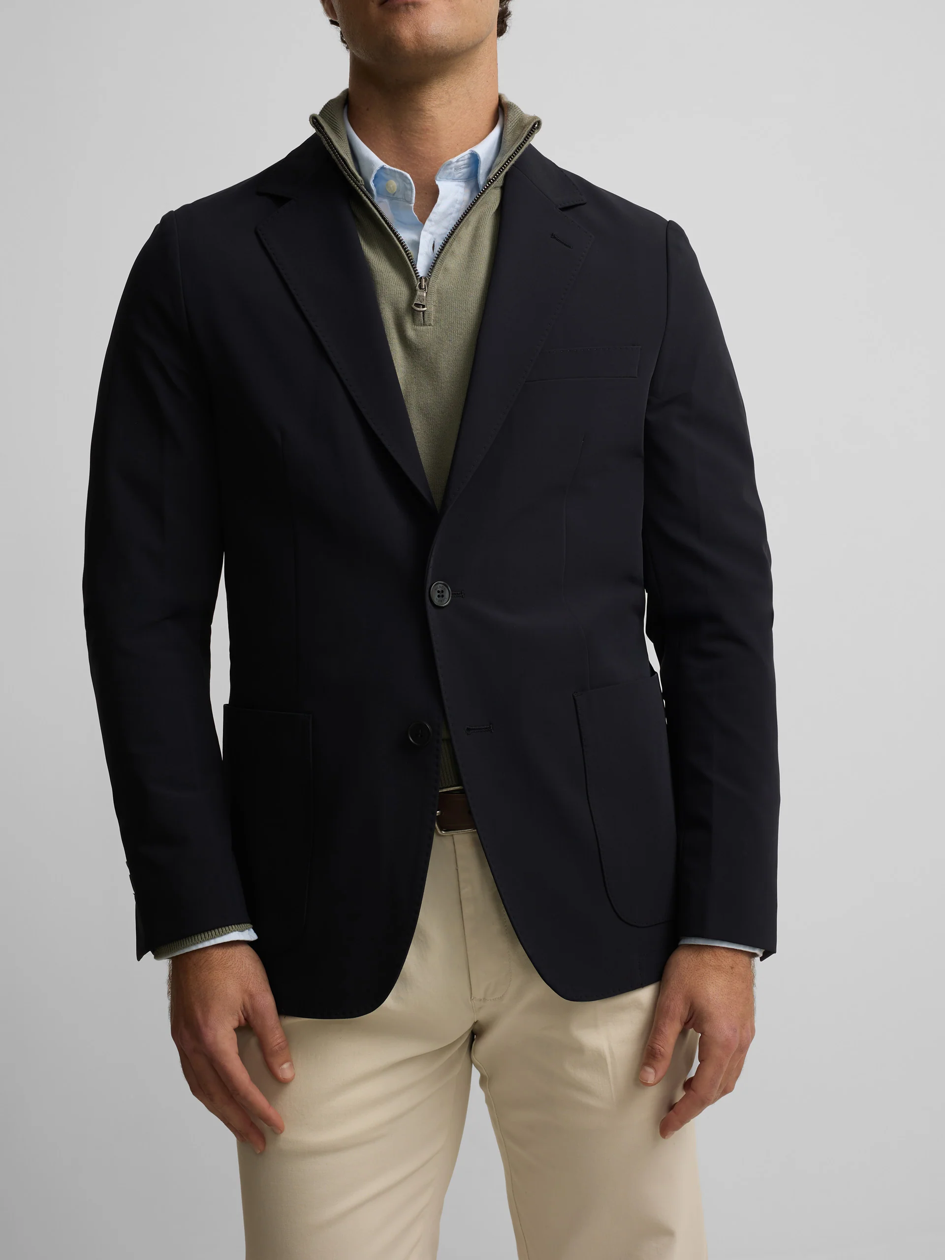 Americana tecnica azul marino - Image 15