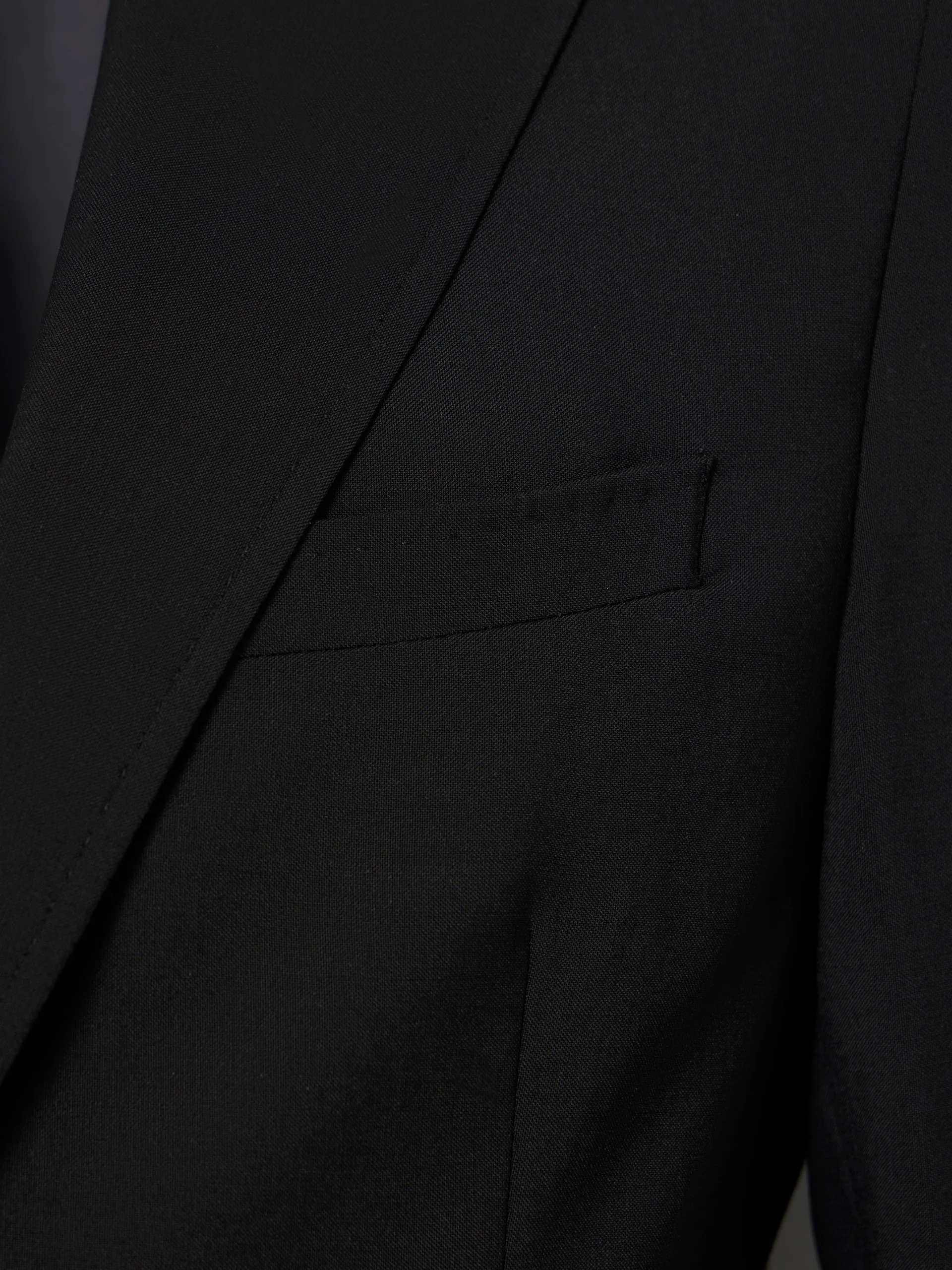 Americana traje clasico negro - Image 9