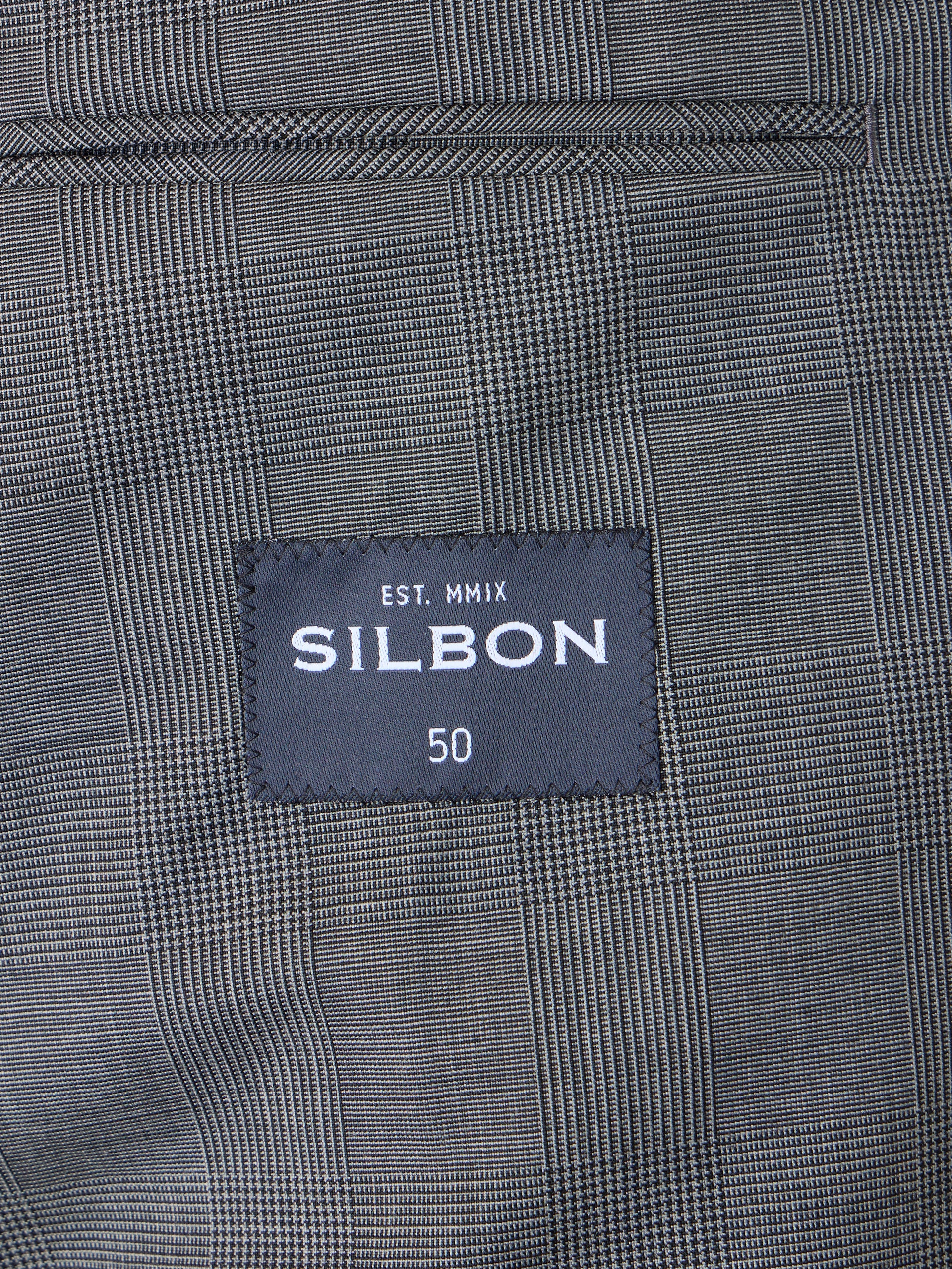 Americana traje clasico principe de gales gris - Image 9