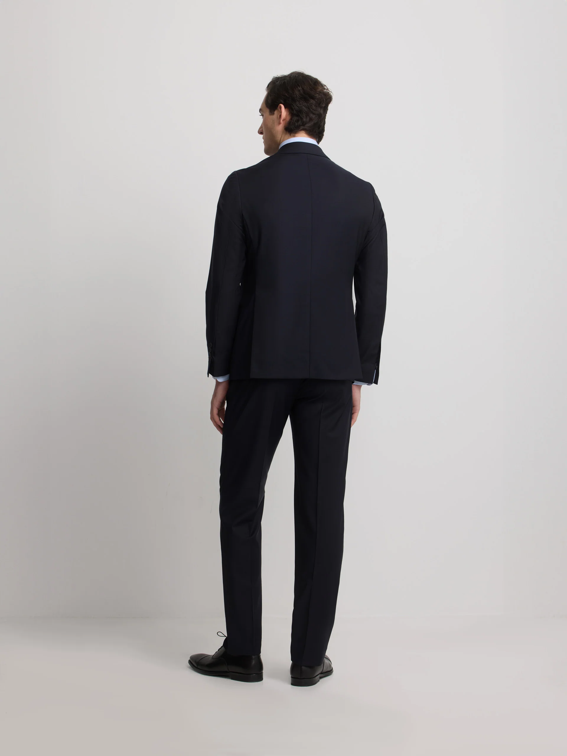 Americana traje cruzado stretch navy - Image 6