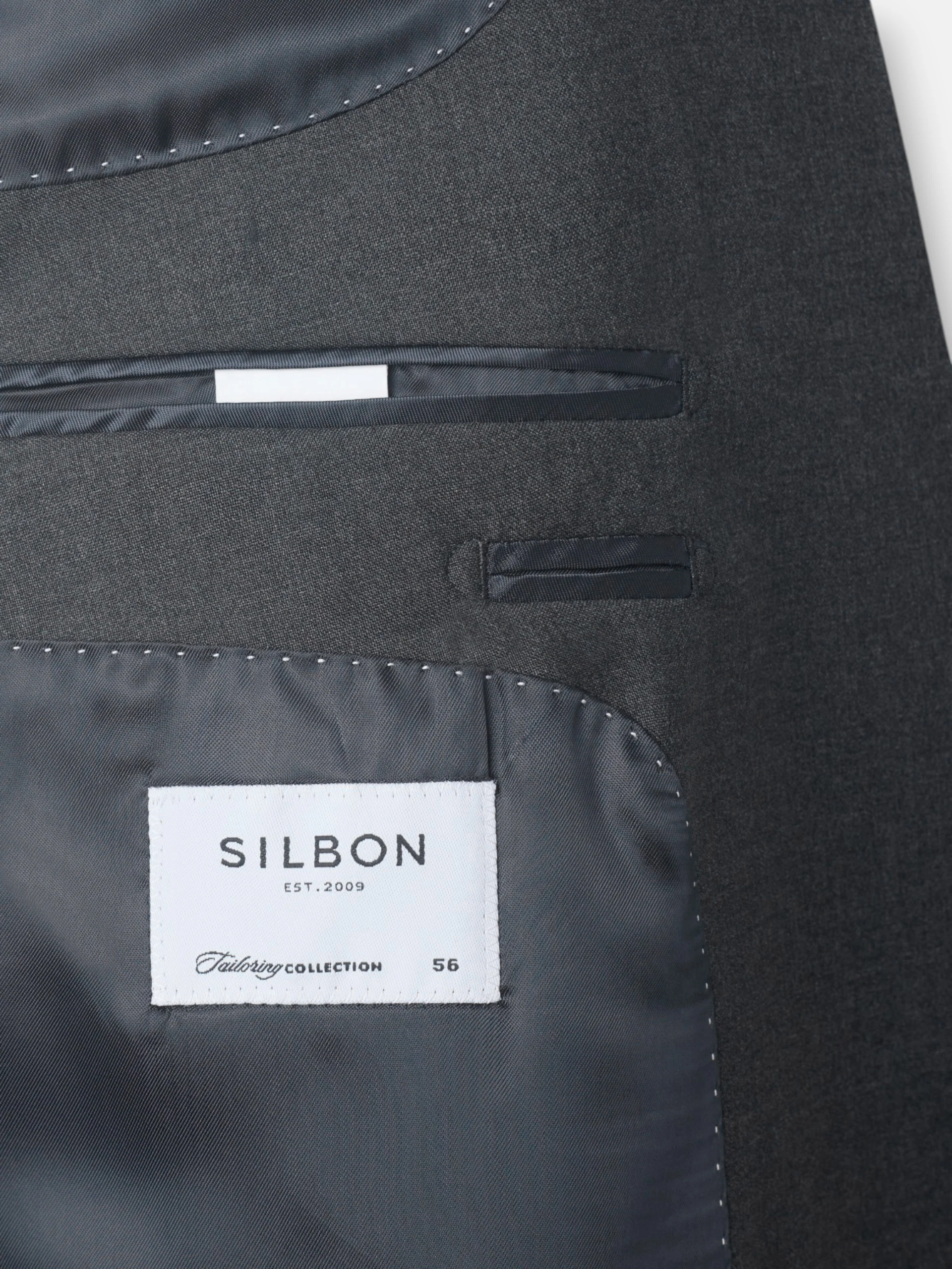 Americana traje cruzado stretch grey - Image 5