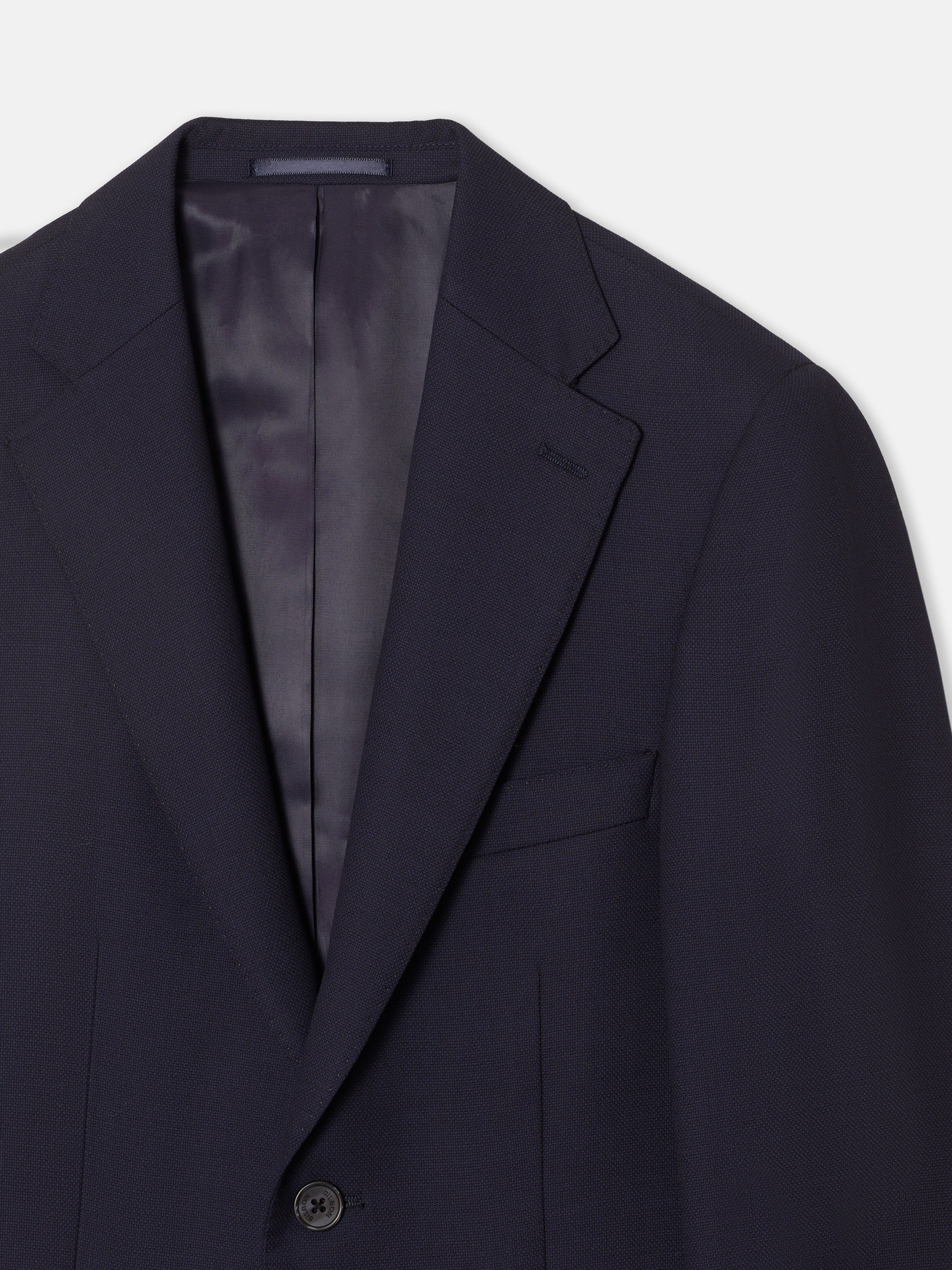 Americana traje estructura azul marino - Image 10