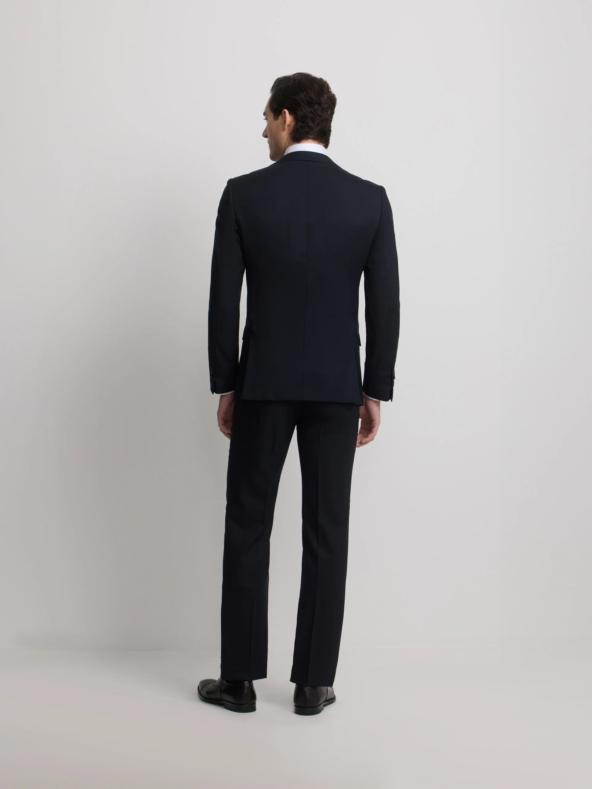 Americana traje estructura azul marino - Image 5