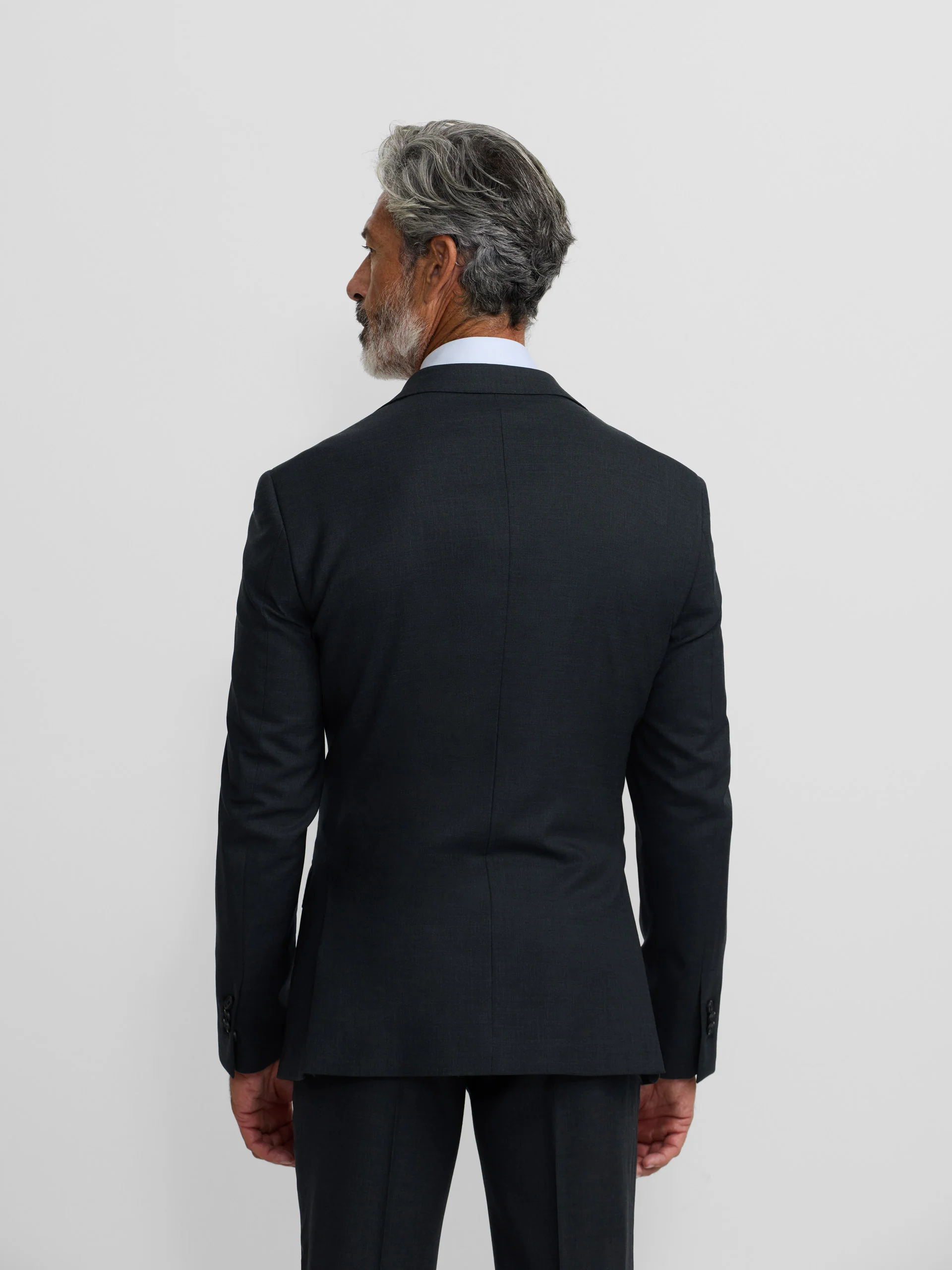 Americana traje natural stretch gris - Image 4