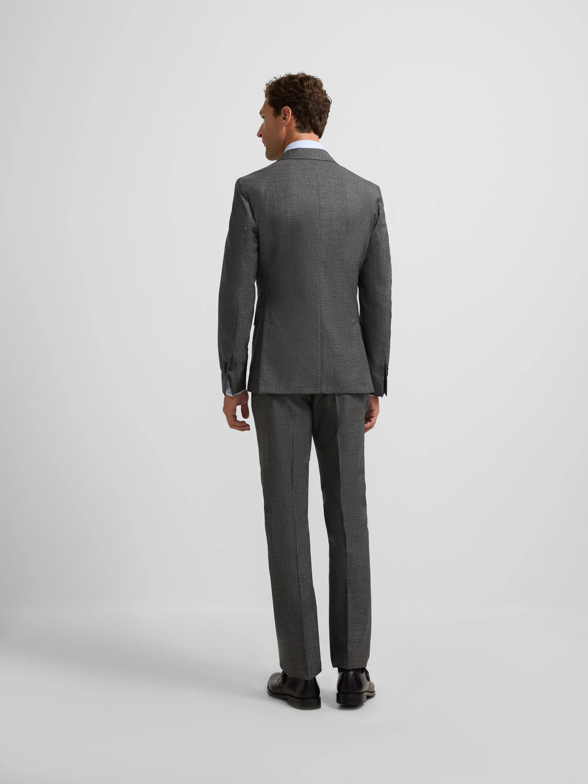 Americana traje pata de gallo gris - Image 6