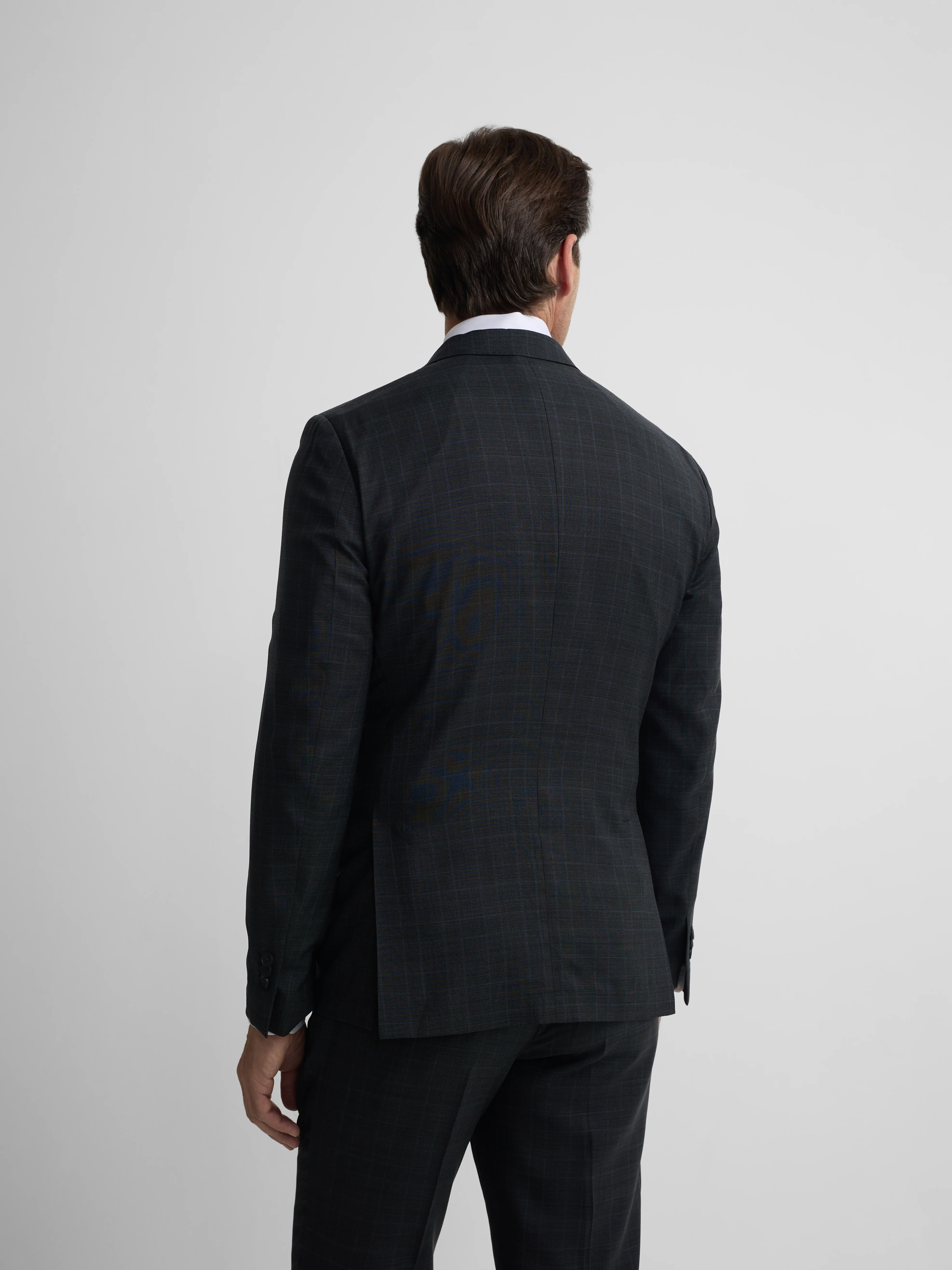 Americana traje principe de gales gris - Image 11