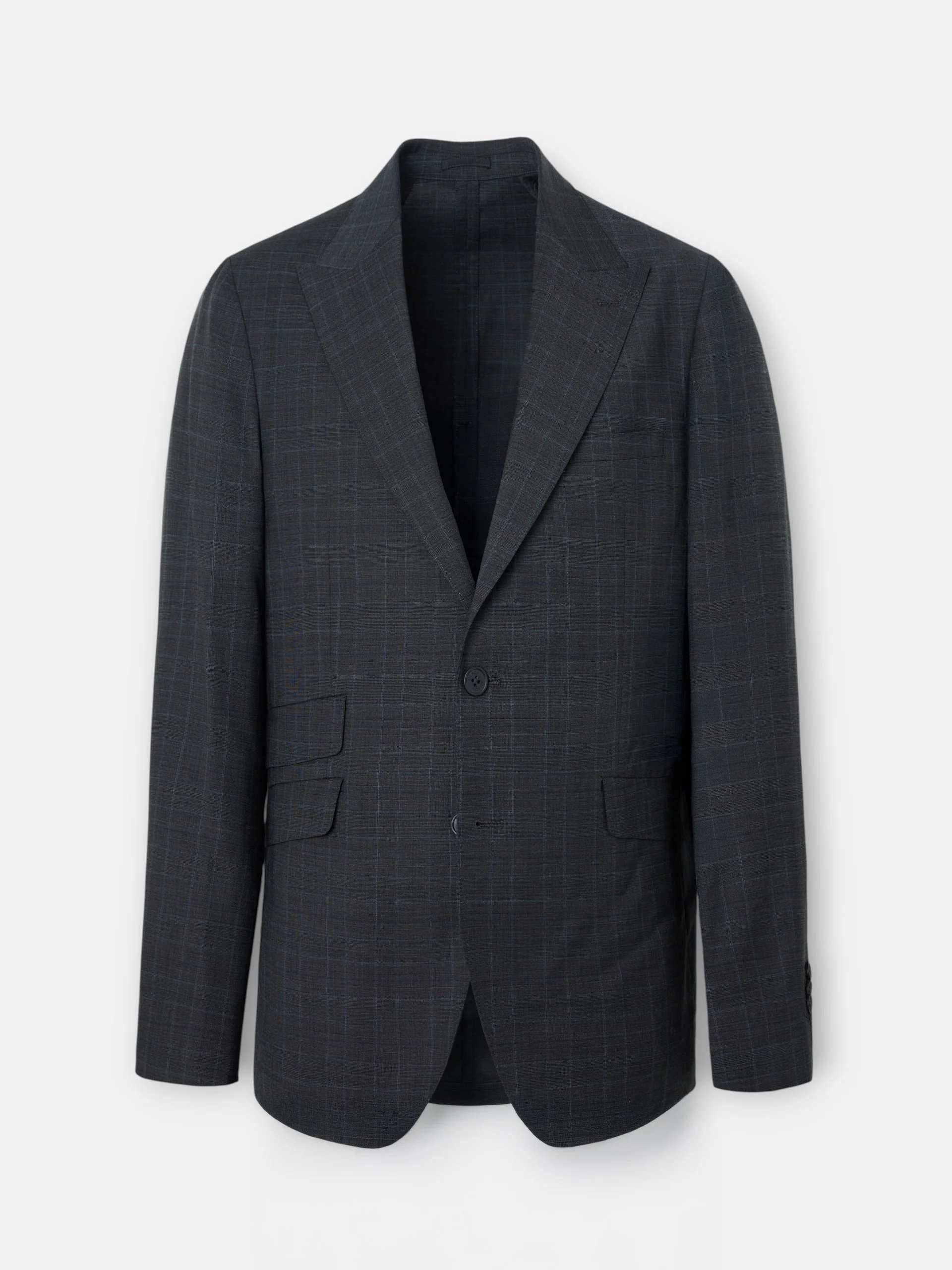Americana traje principe de gales gris - Image 12