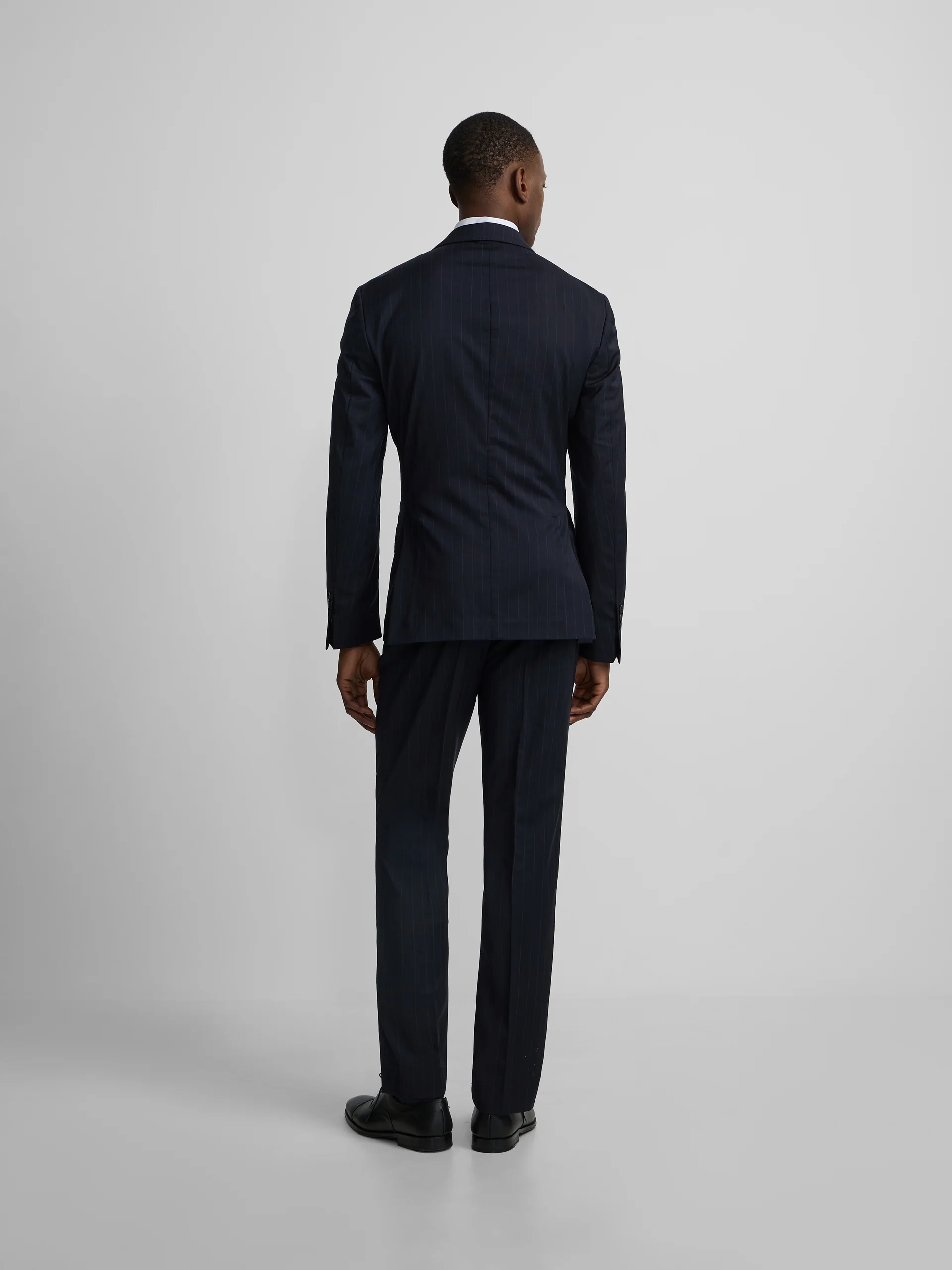 Americana traje raya diplomatica azul marino - Image 6