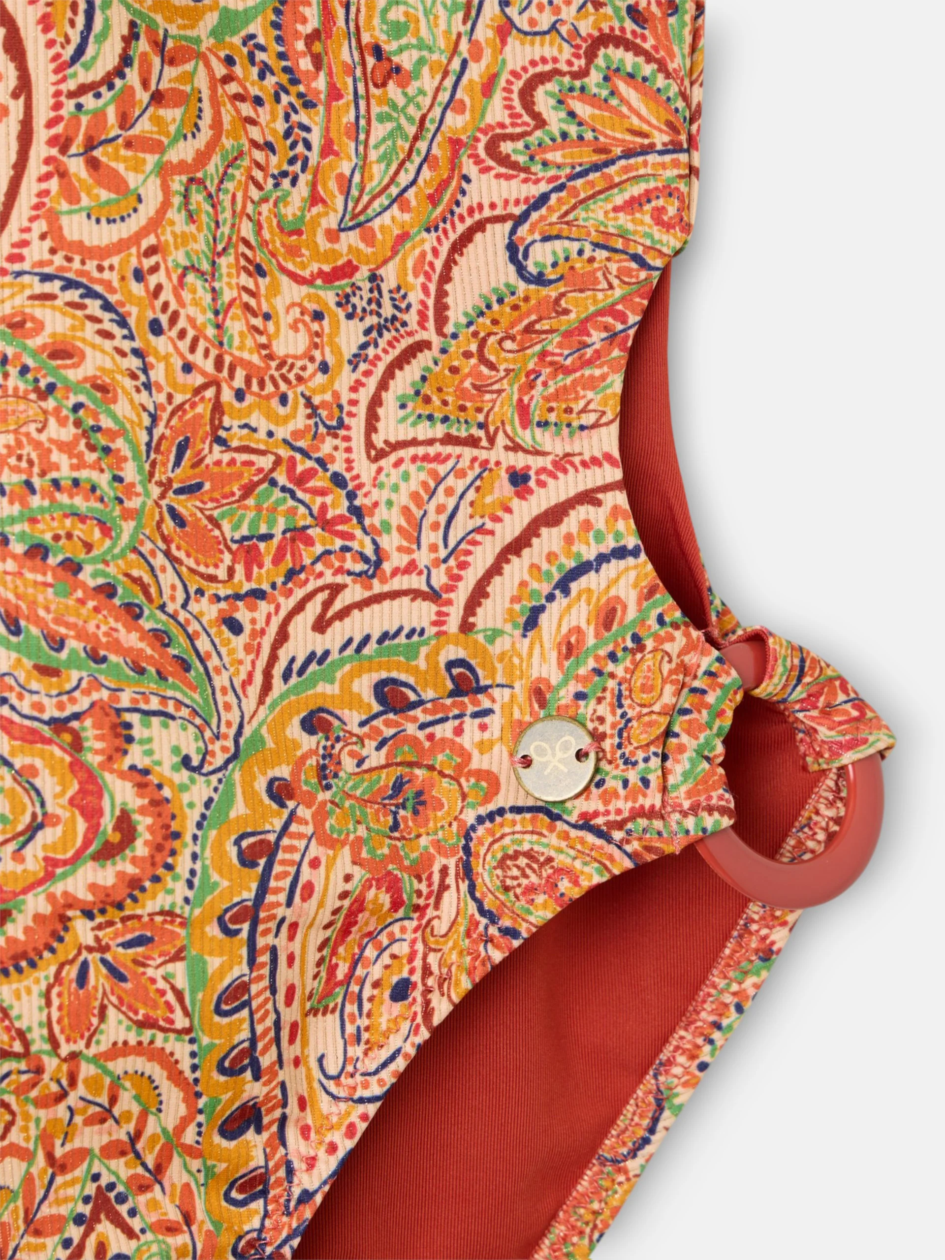 Bañador estampado cachemir naranjas - Image 8