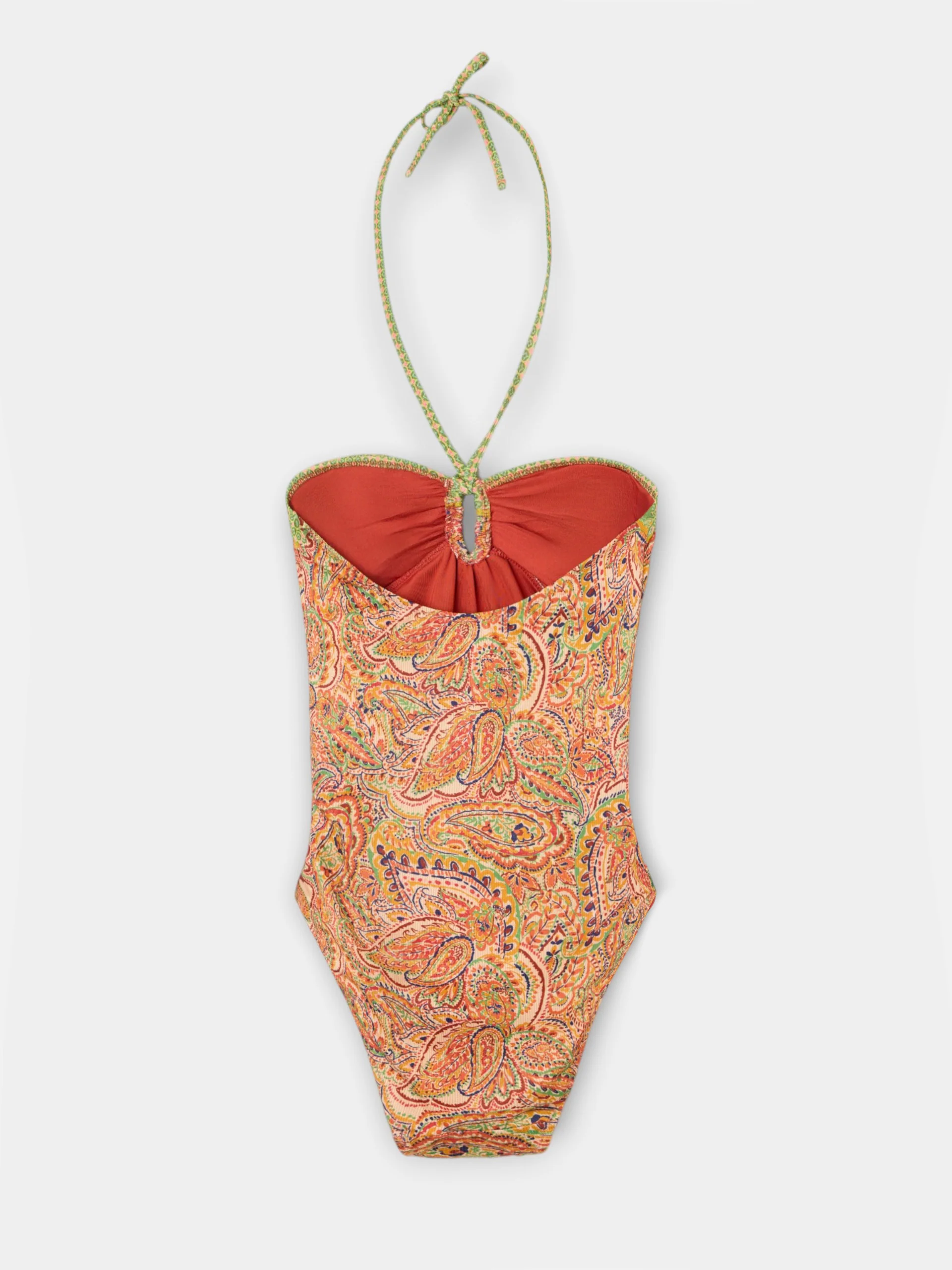 Bañador estampado cachemir naranjas - Image 9