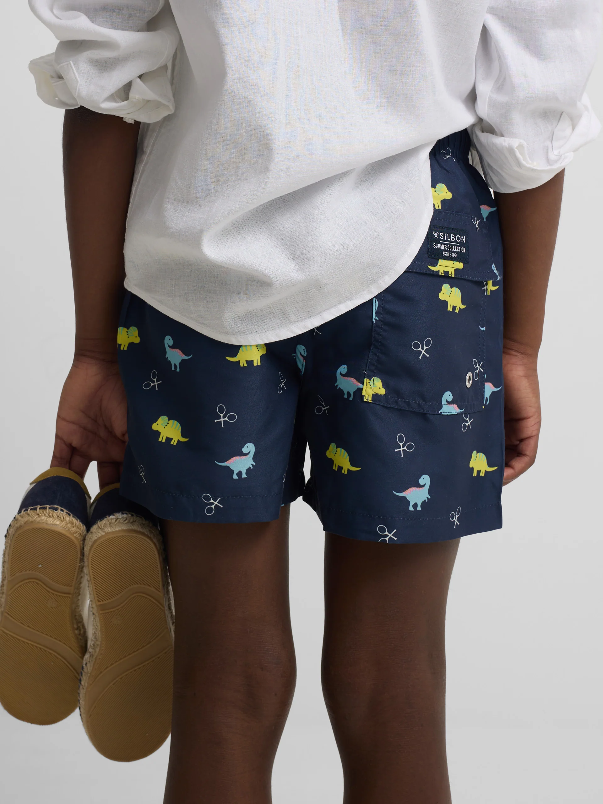 Bañador kids dinos azul marino - Image 5