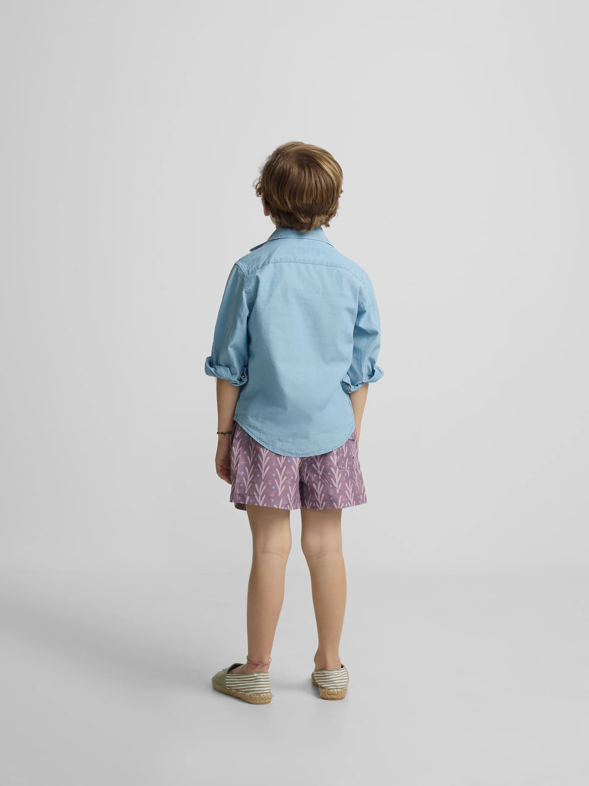 Bañador kids style puntos burdeos - Image 5