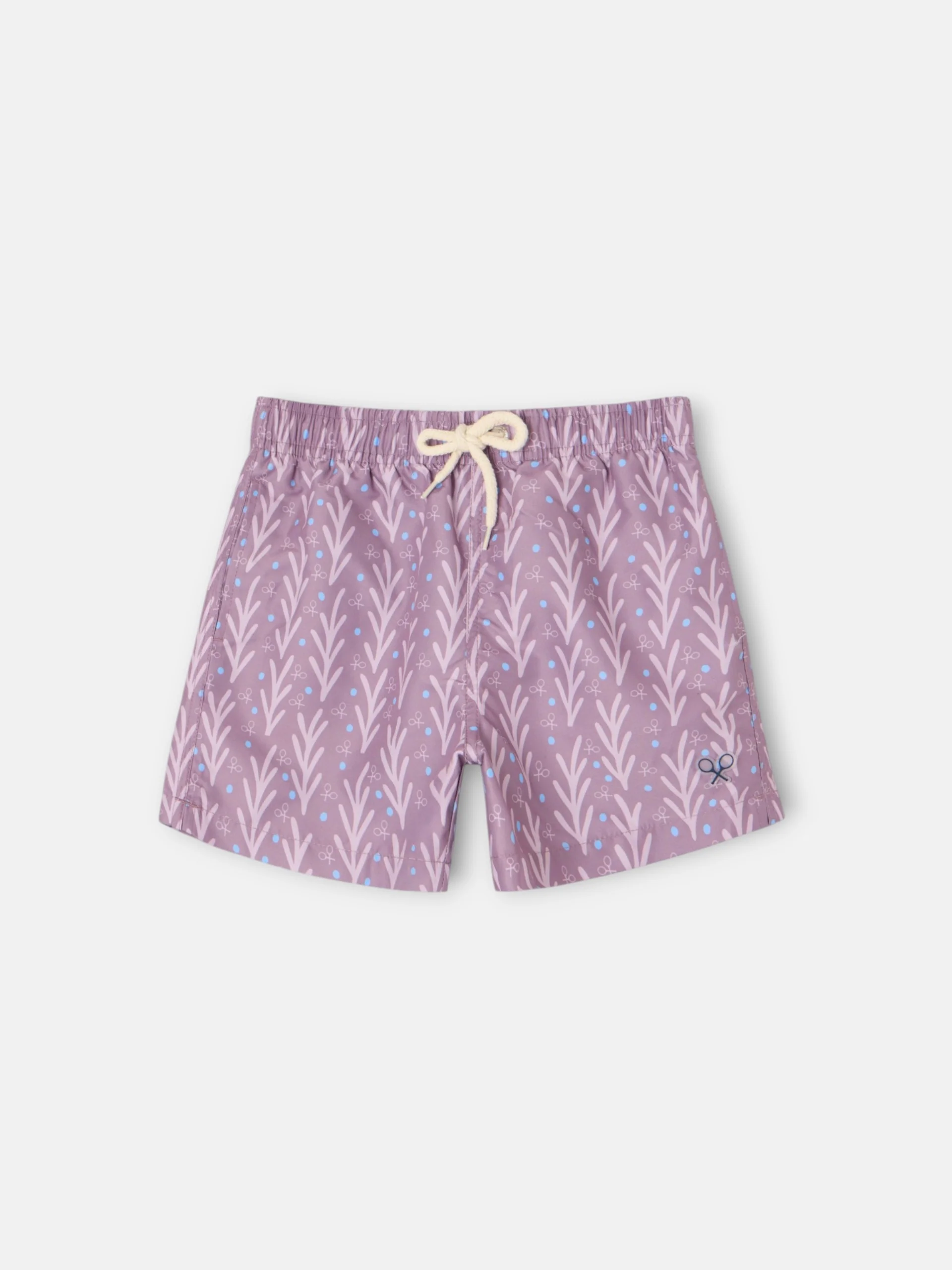 Bañador kids style puntos burdeos - Image 6