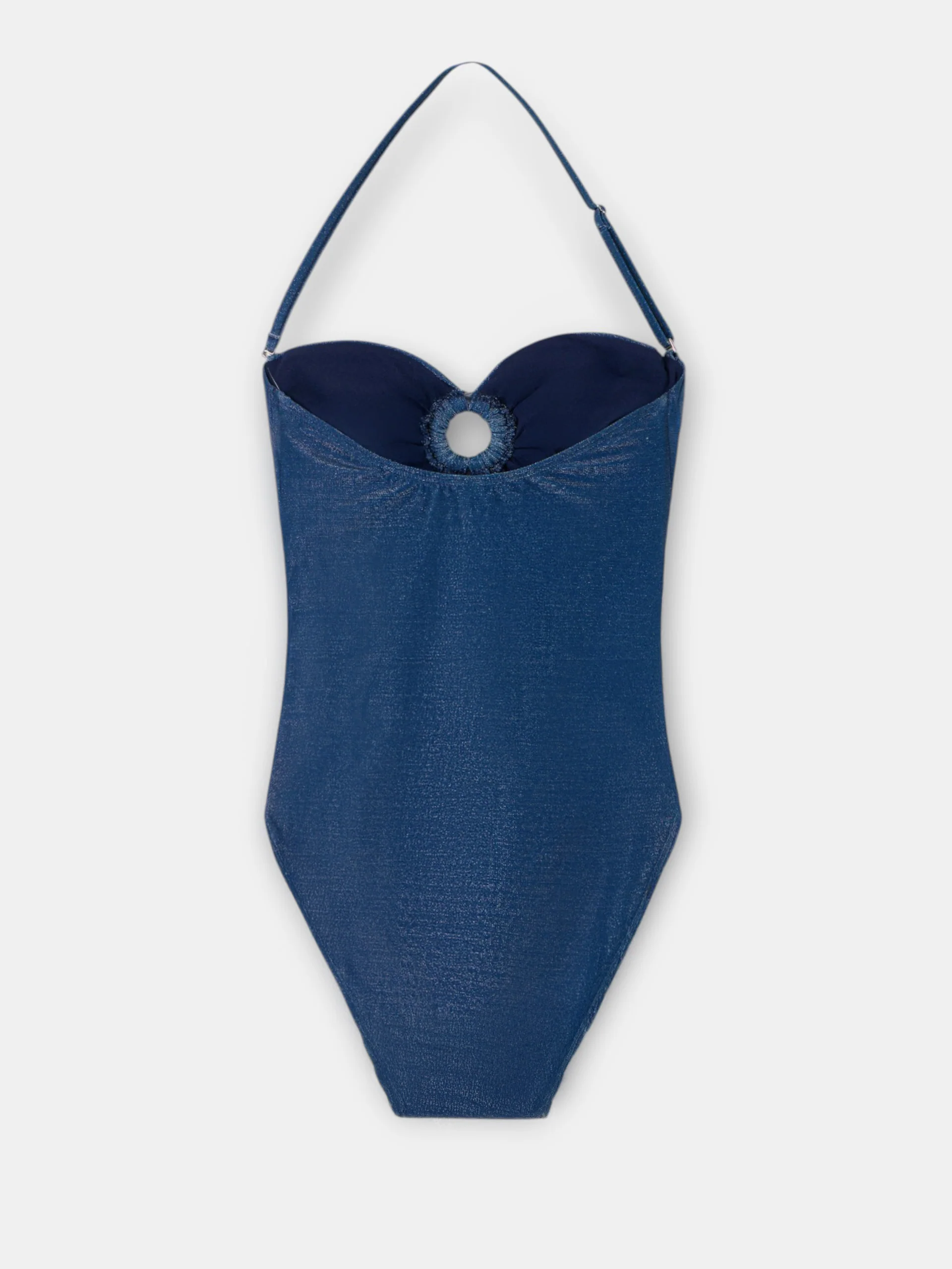 Bañador lazada lurex marino - Image 9