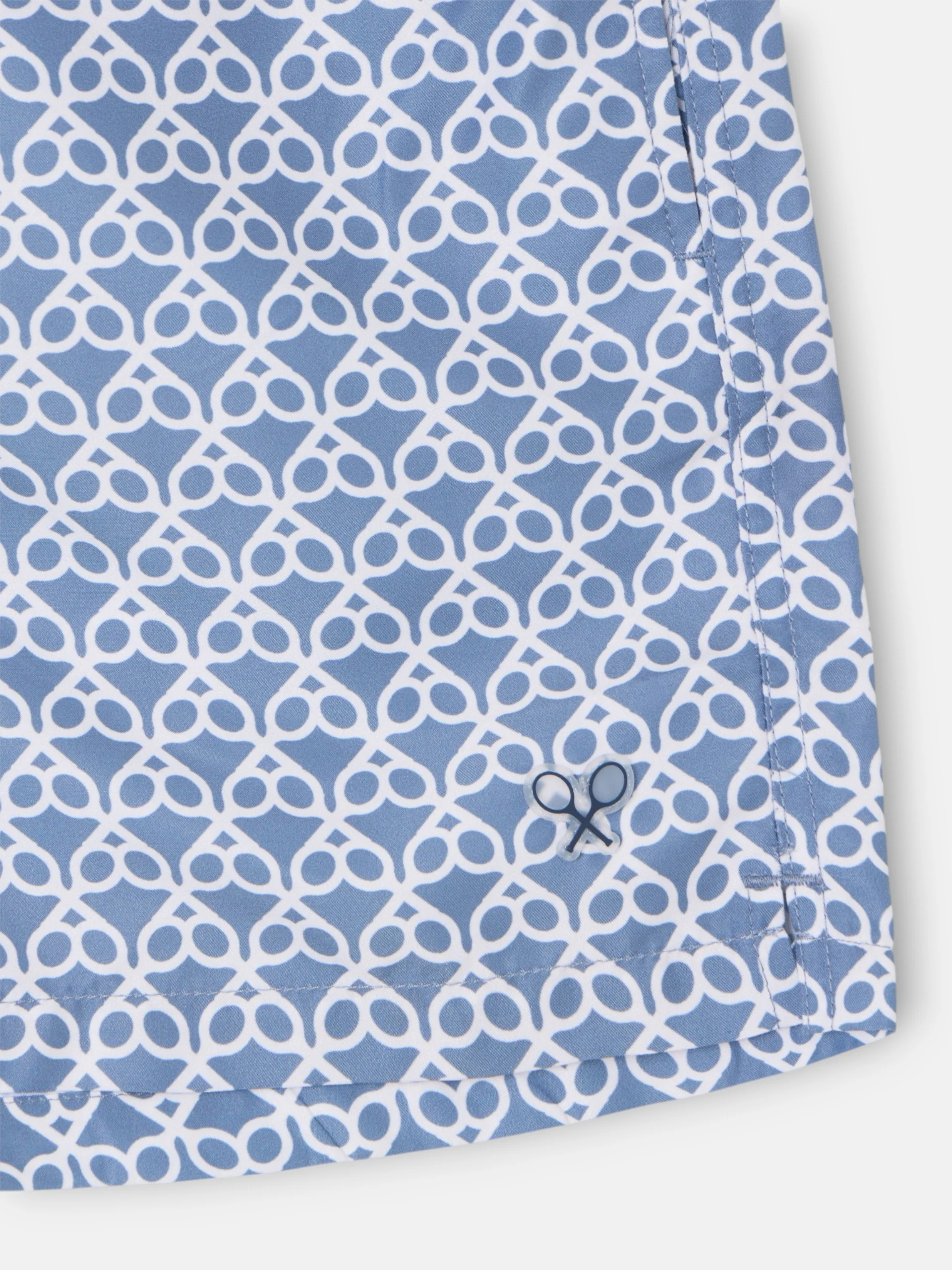 Bañador raquetas geometric azul indigo - Image 2