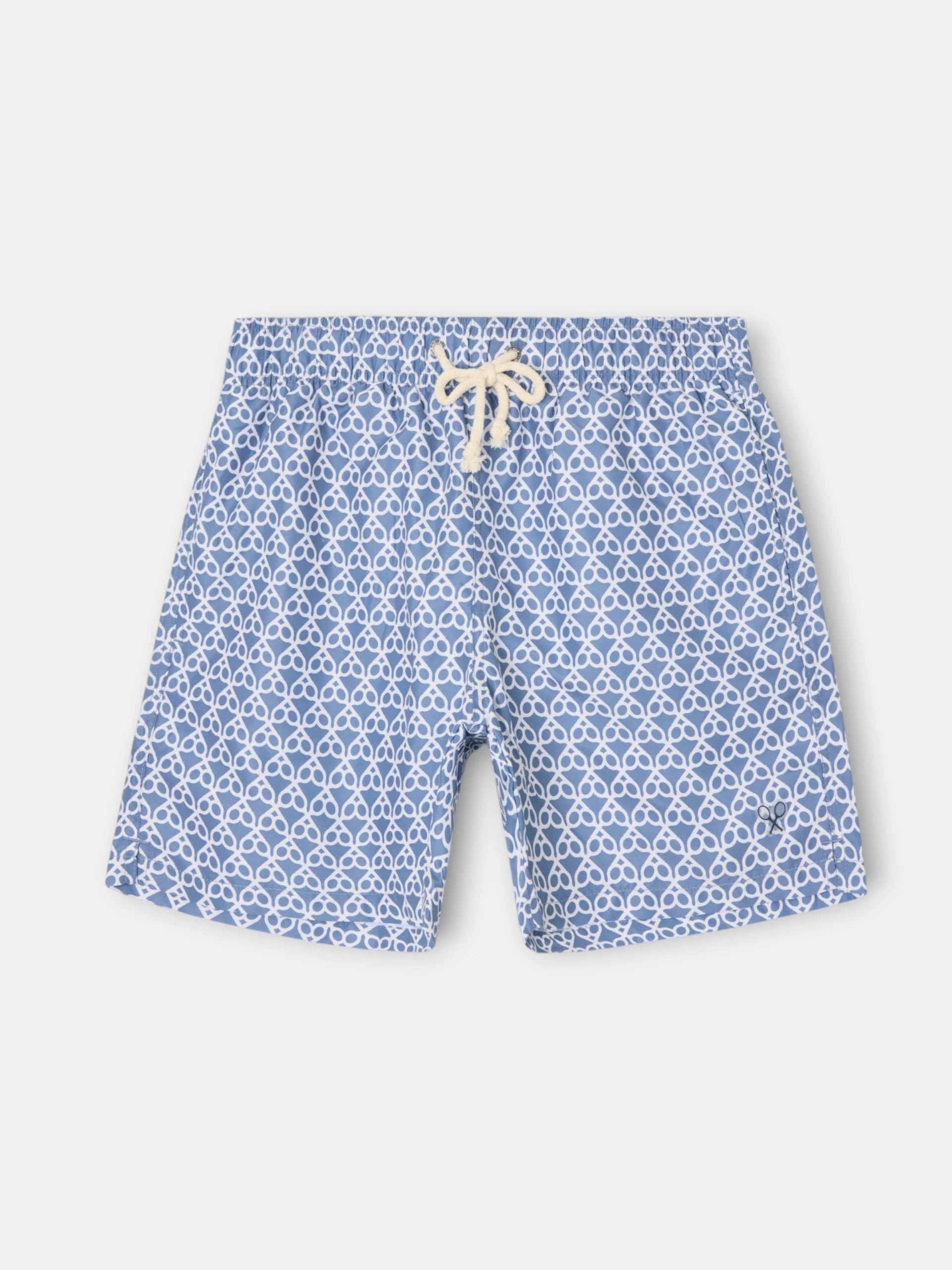 Bañador raquetas geometric azul indigo - Image 5
