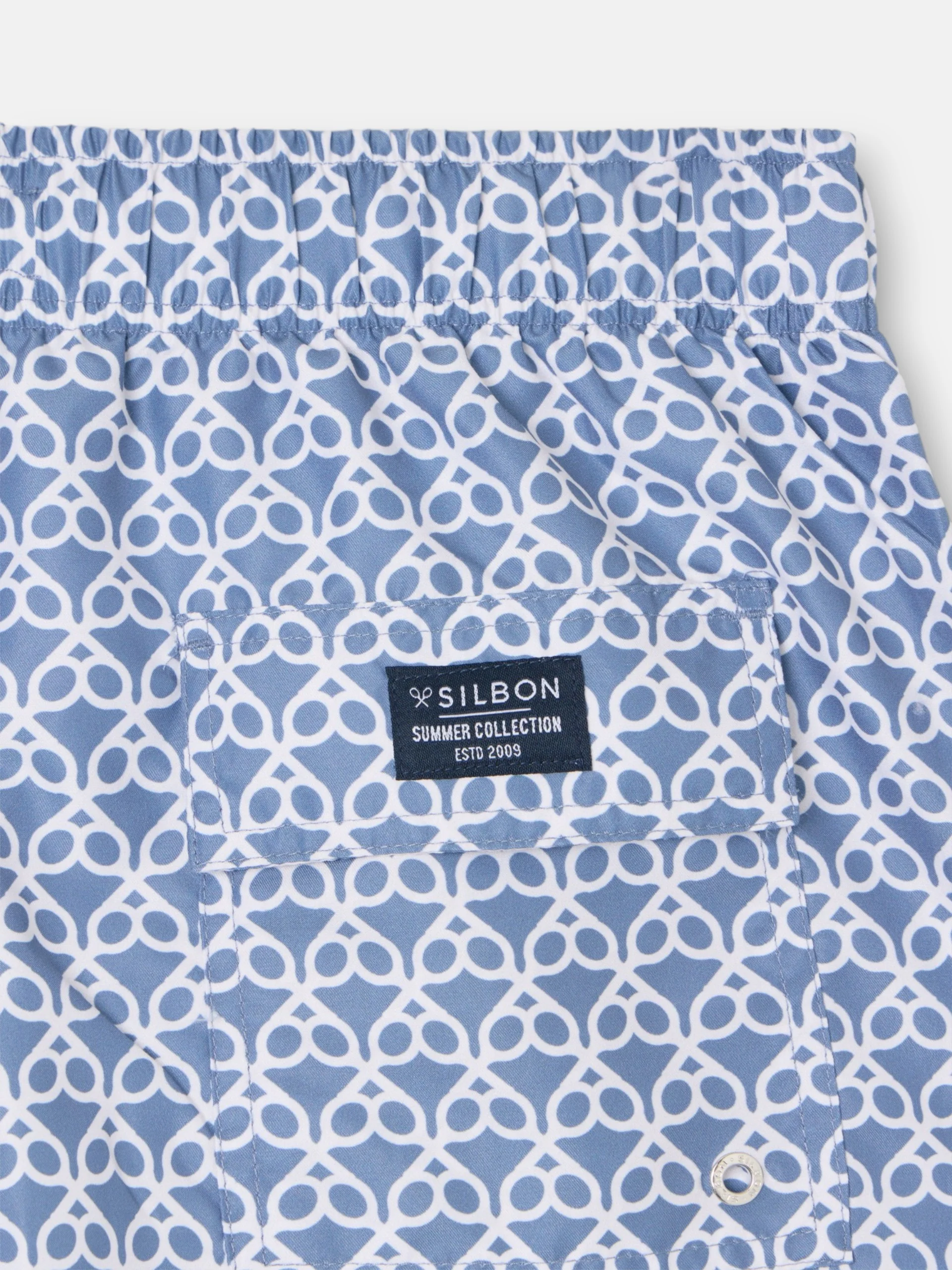 Bañador raquetas geometric azul indigo - Image 8