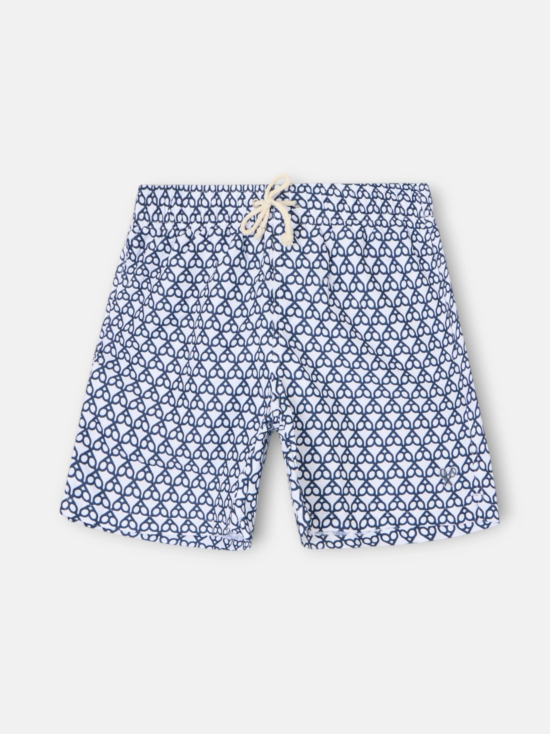 Bañador raquetas geometric azul marino - Image 5