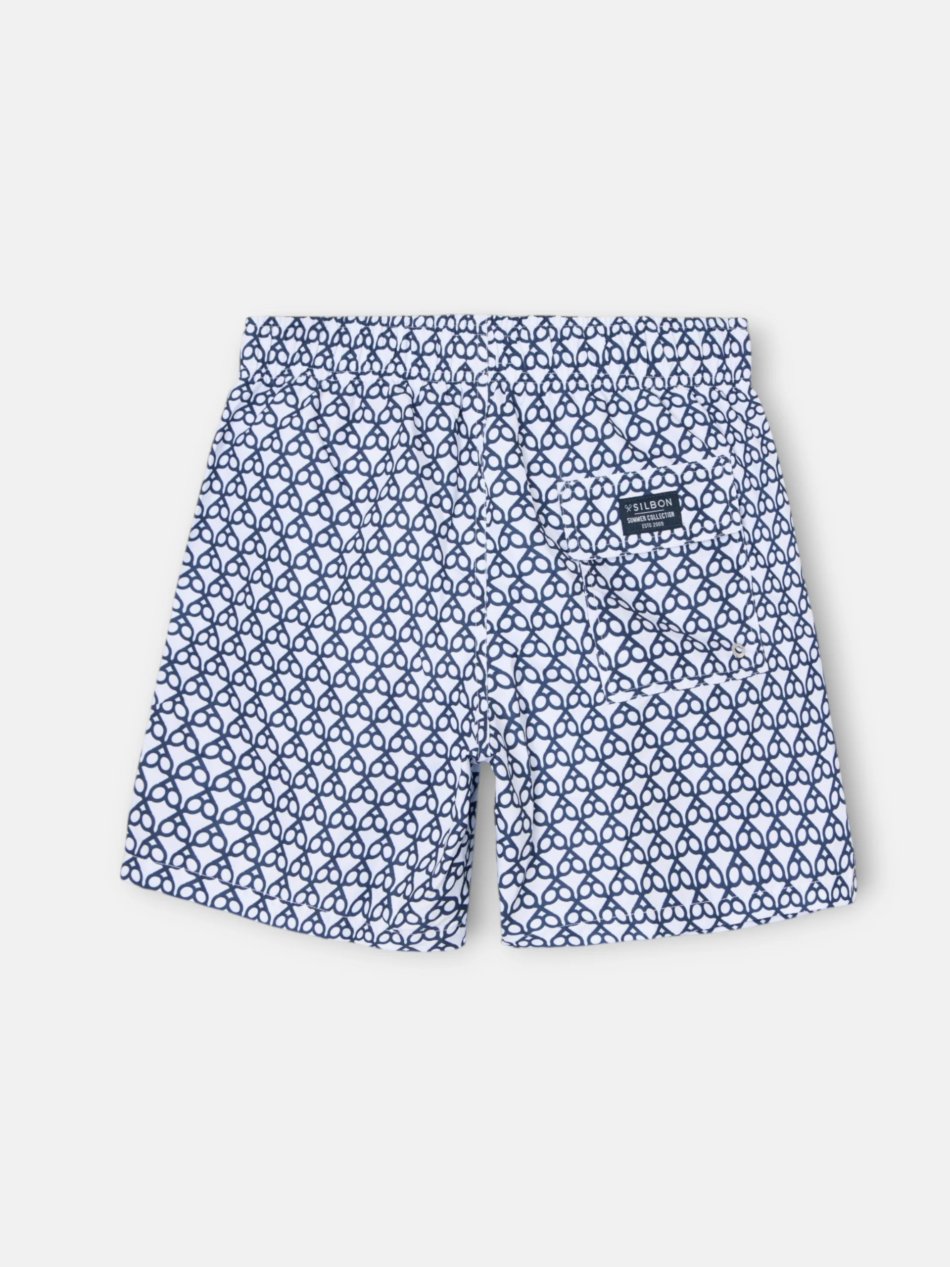 Bañador raquetas geometric azul marino - Image 7