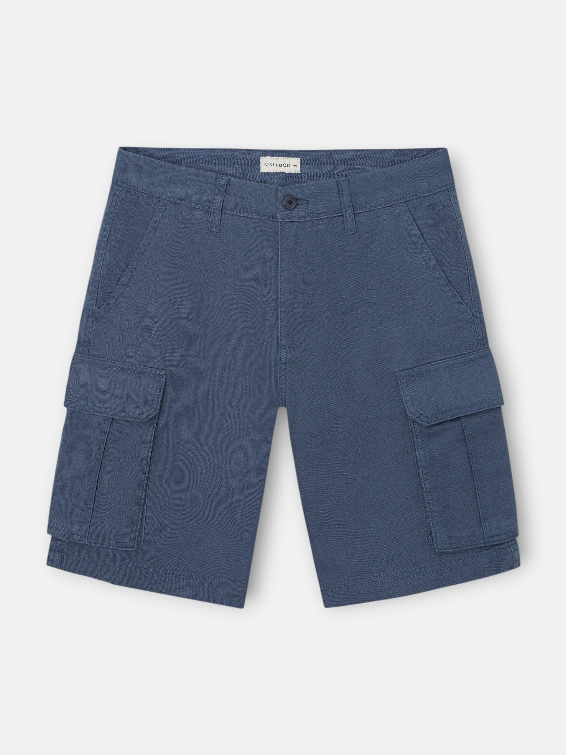 Bermuda cargo azul indigo - Image 6