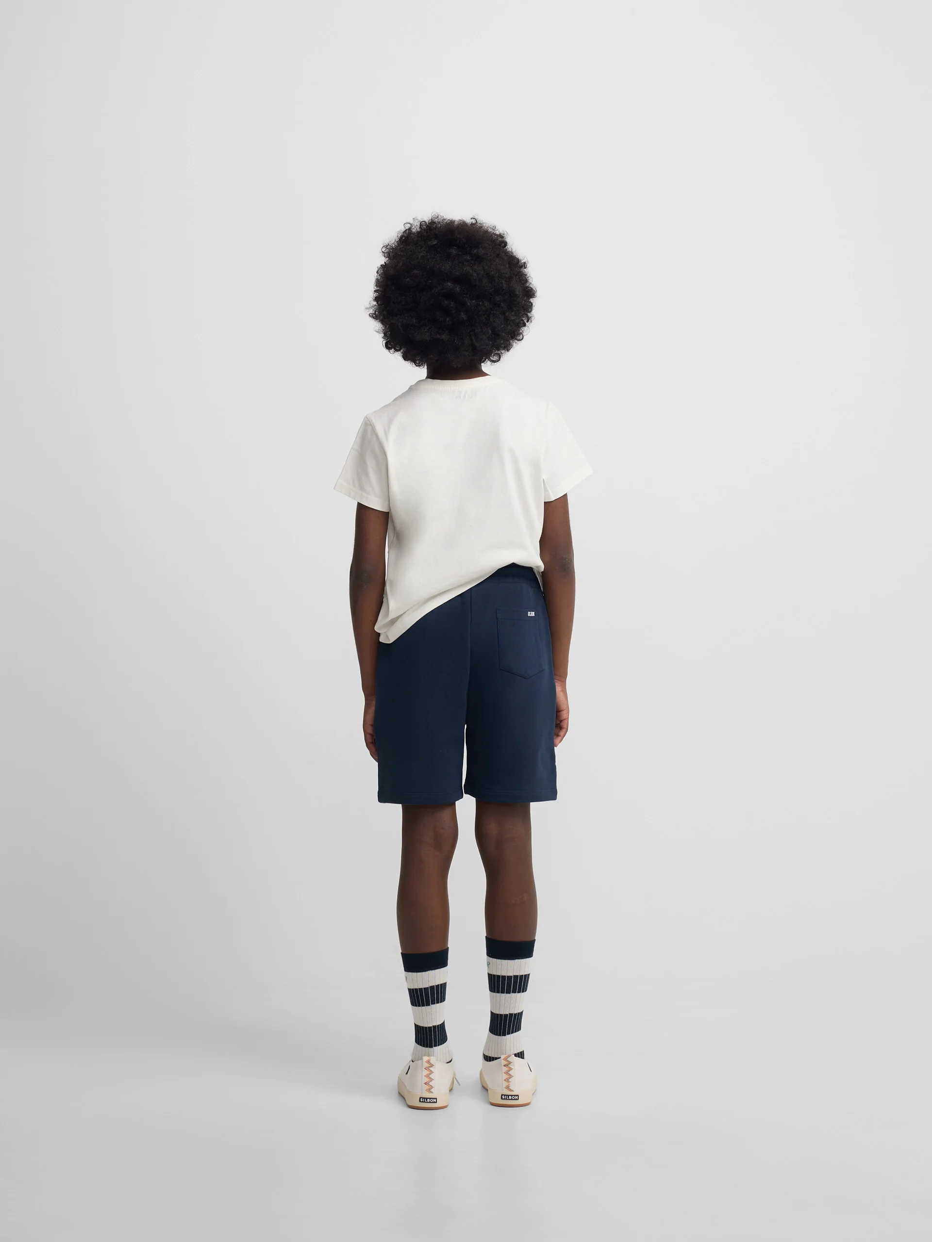Bermuda deportiva kids azul marino - Image 5