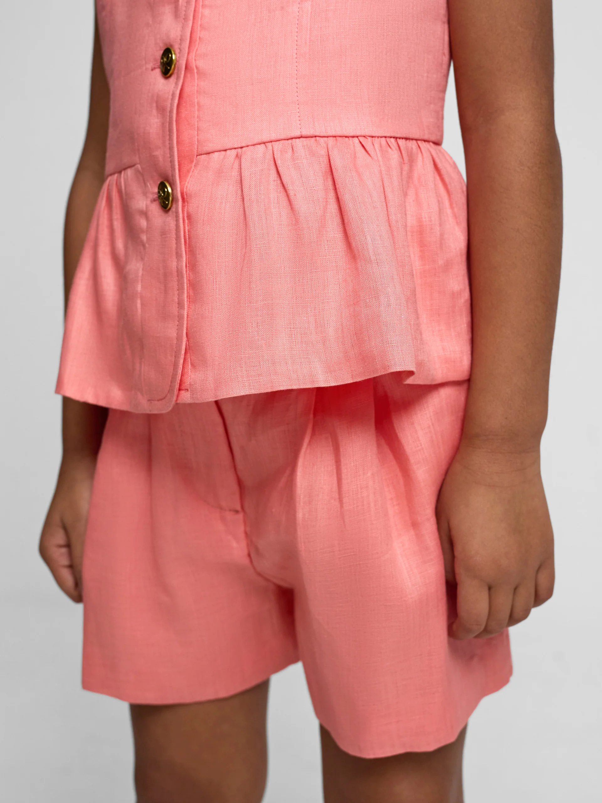 Bermuda girl lino coral - Image 4