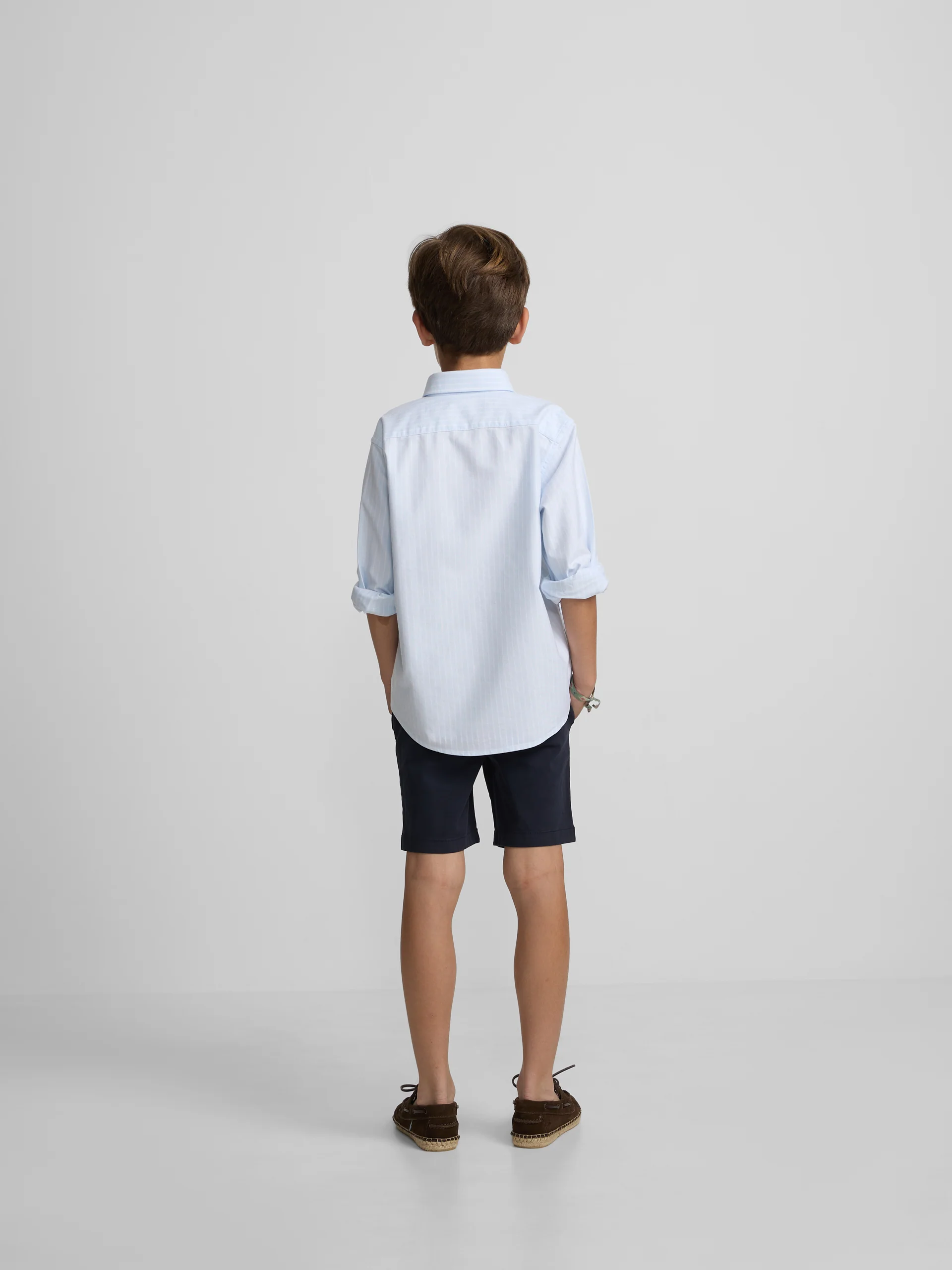 Bermuda kids clasica azul marino - Image 4