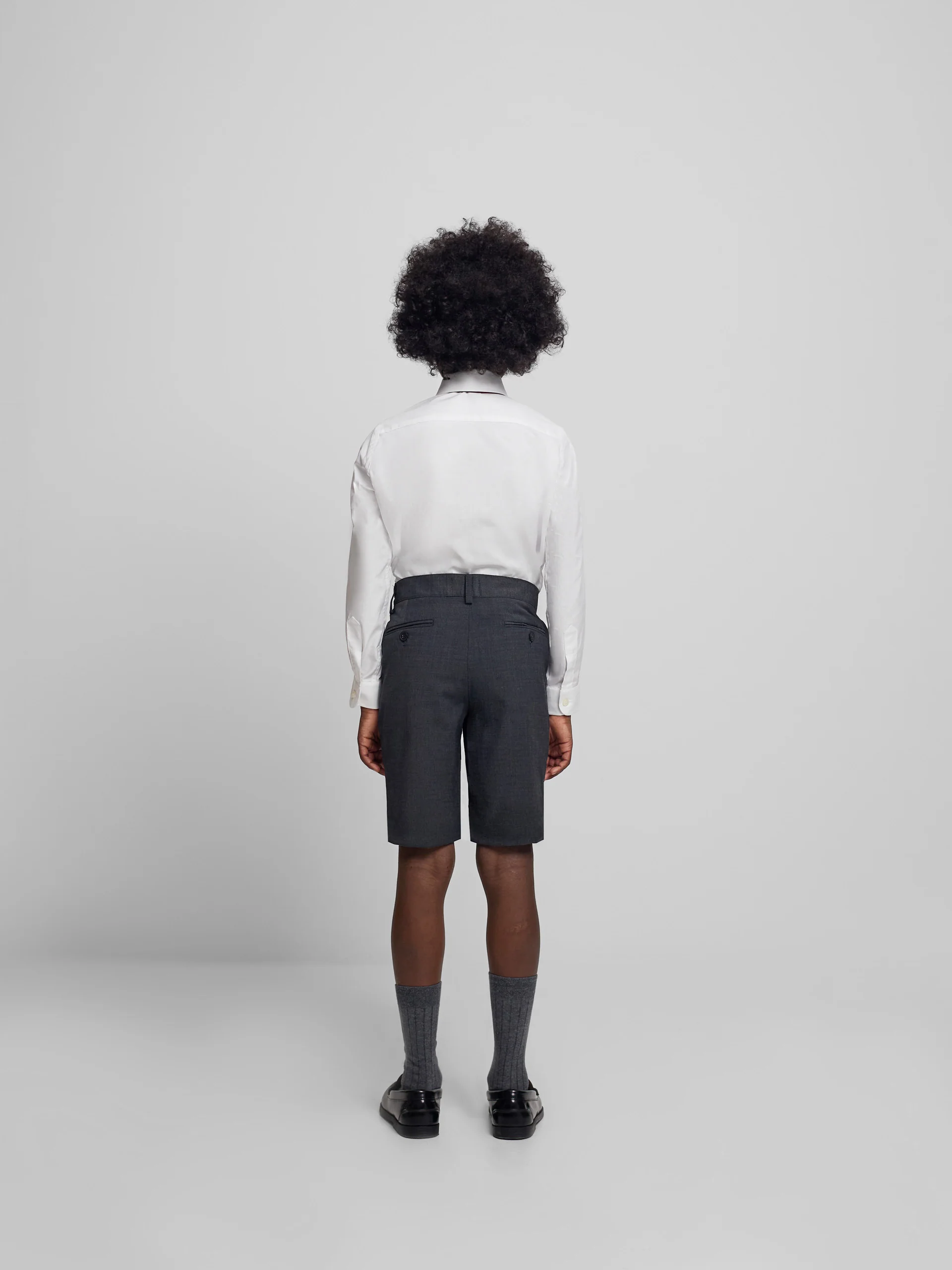 Bermuda kids clasica gris - Image 6