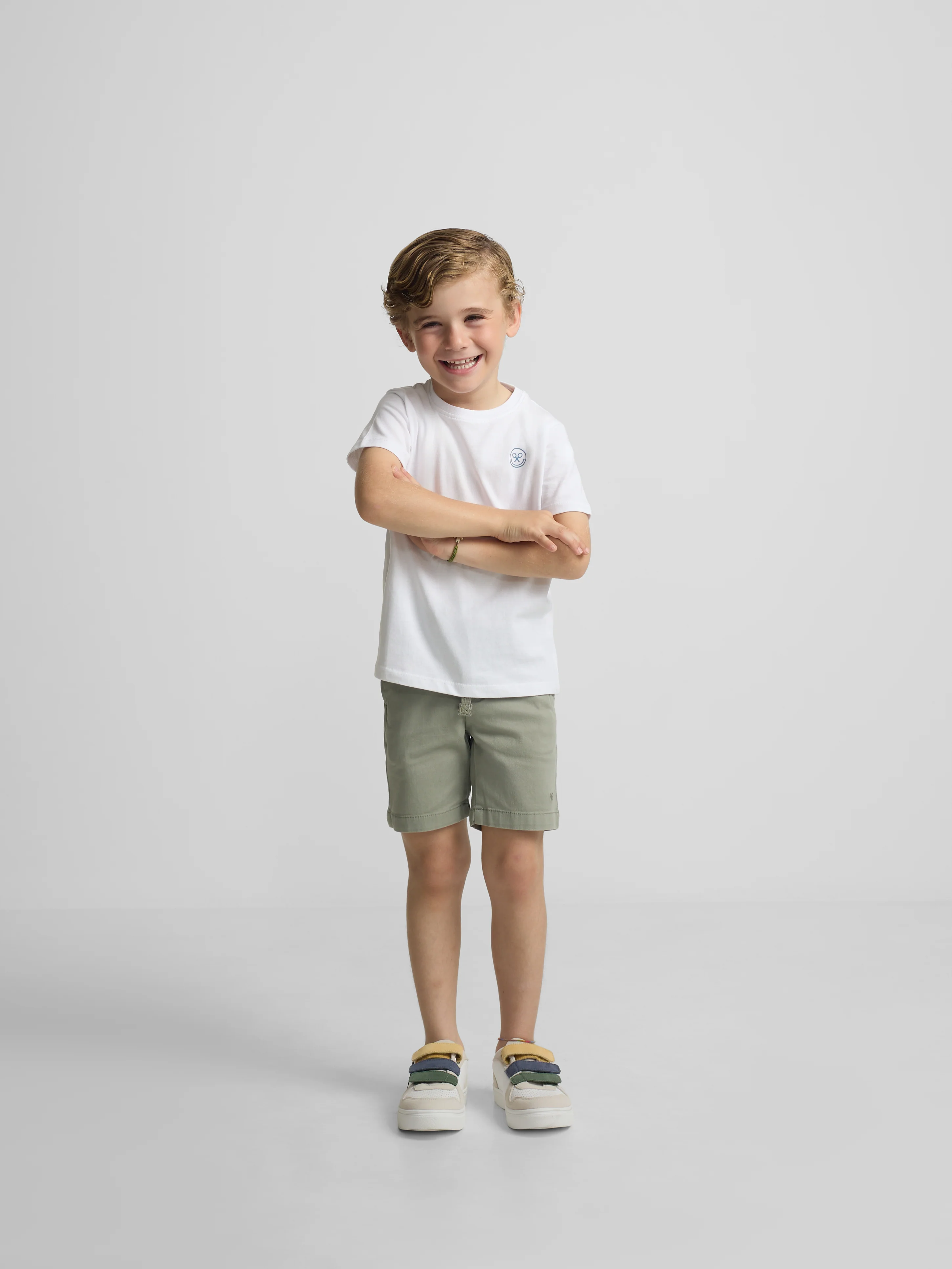 Bermuda kids clasica verde
