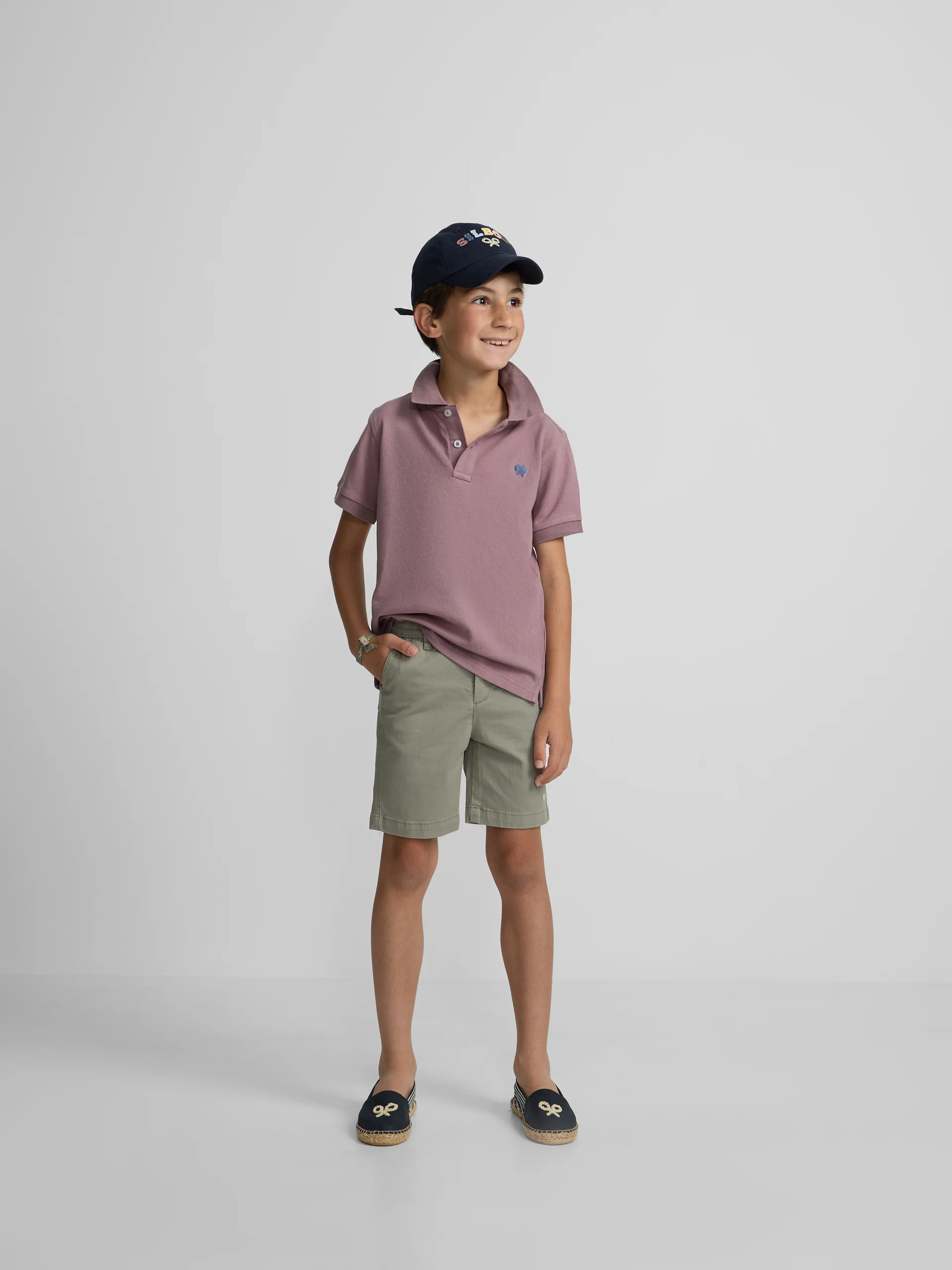 Bermuda kids sport verde - Image 3