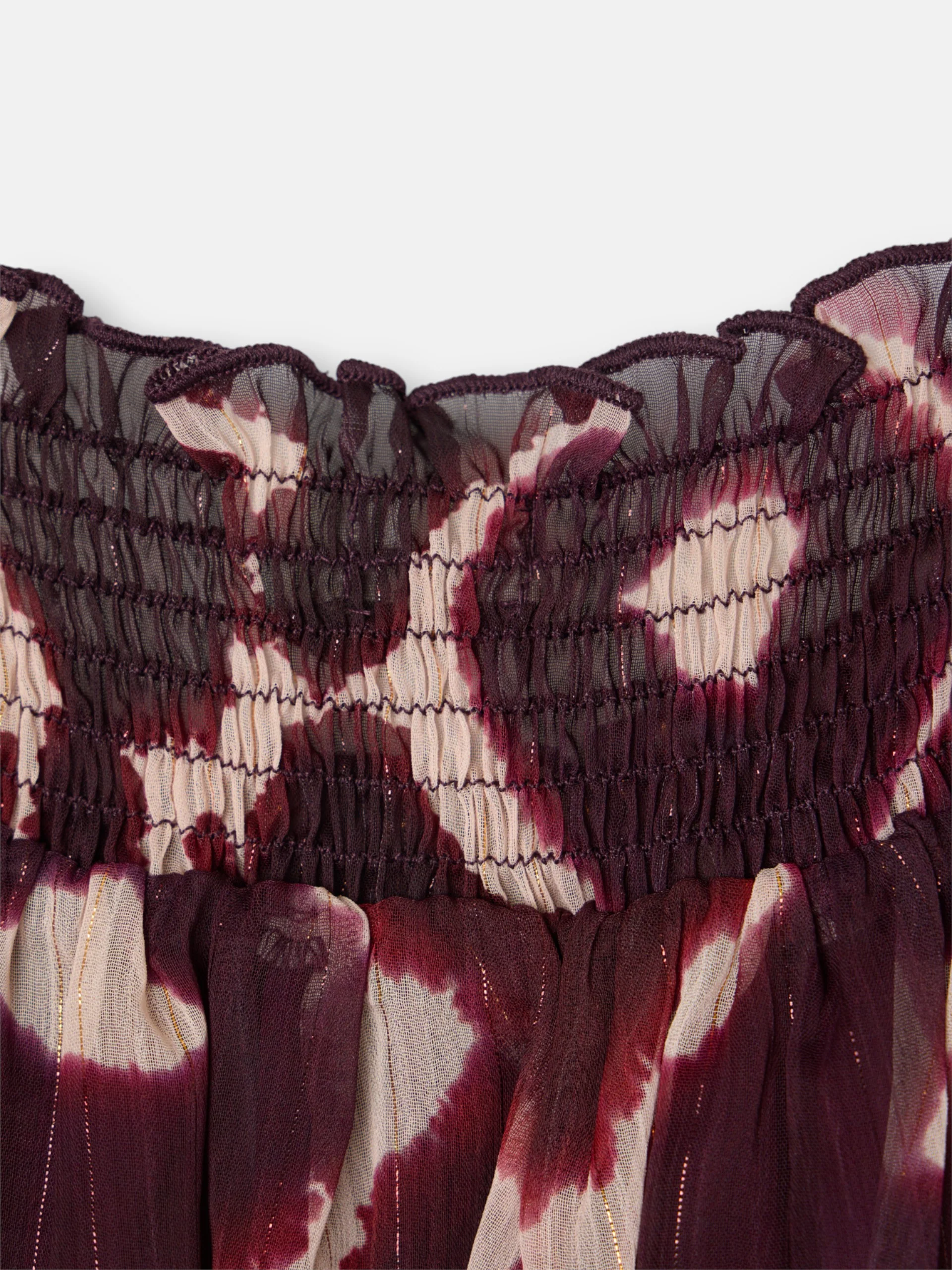 Blusa fruncida estampado marrones - Image 10