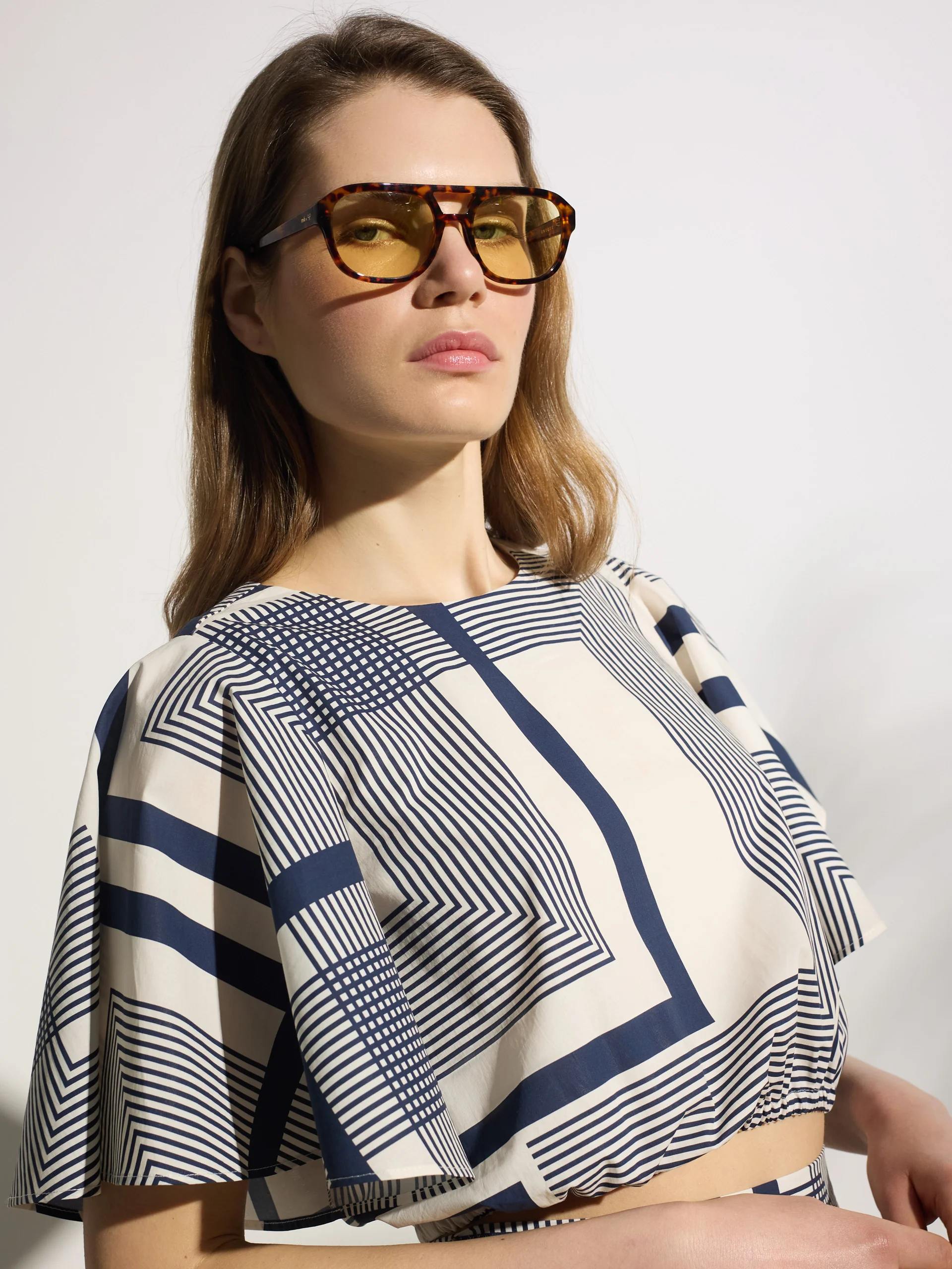 Blusa unique estampado azul - Image 7