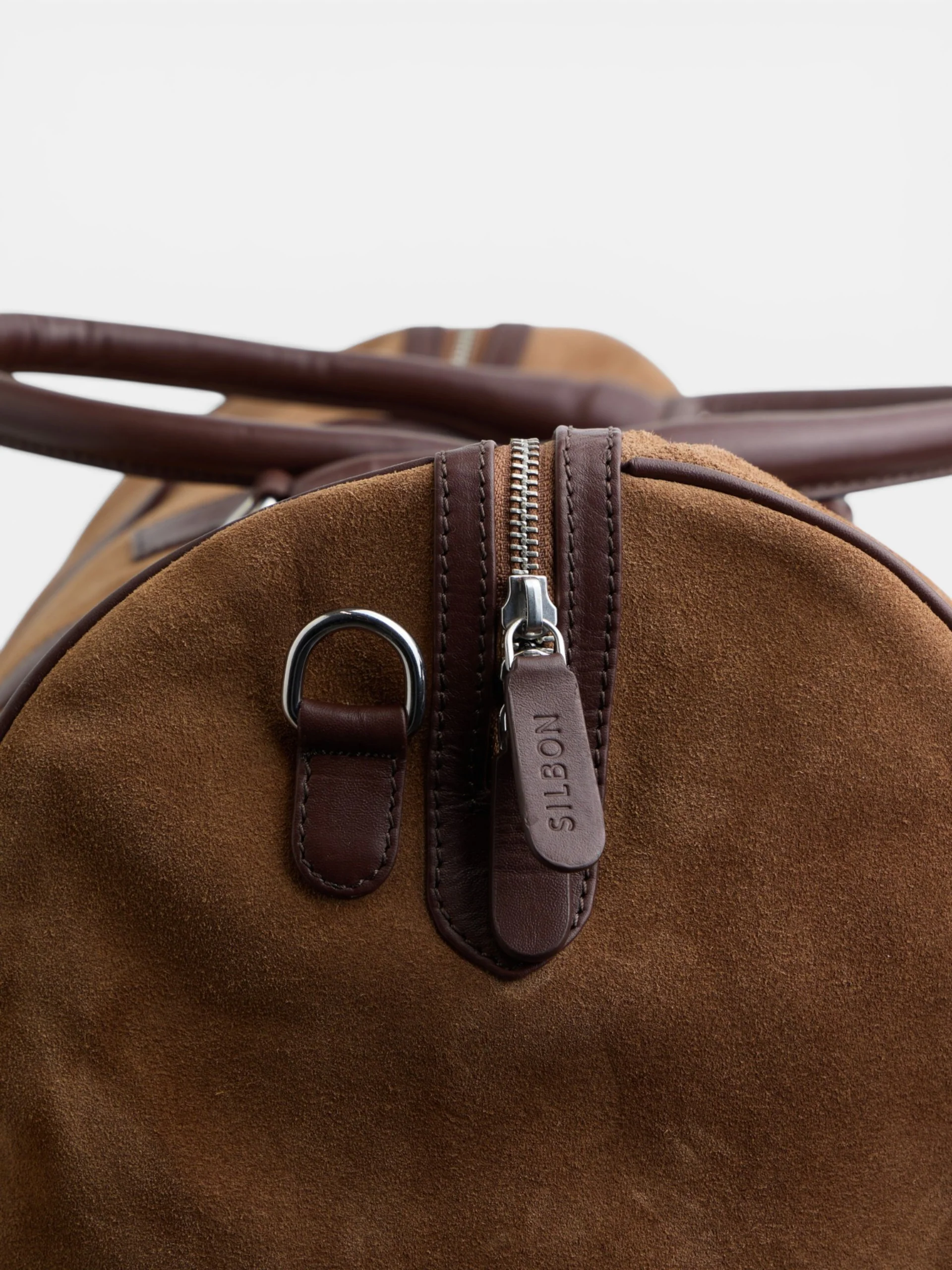Bolsa de viaje piel business marron oscuro - Image 5