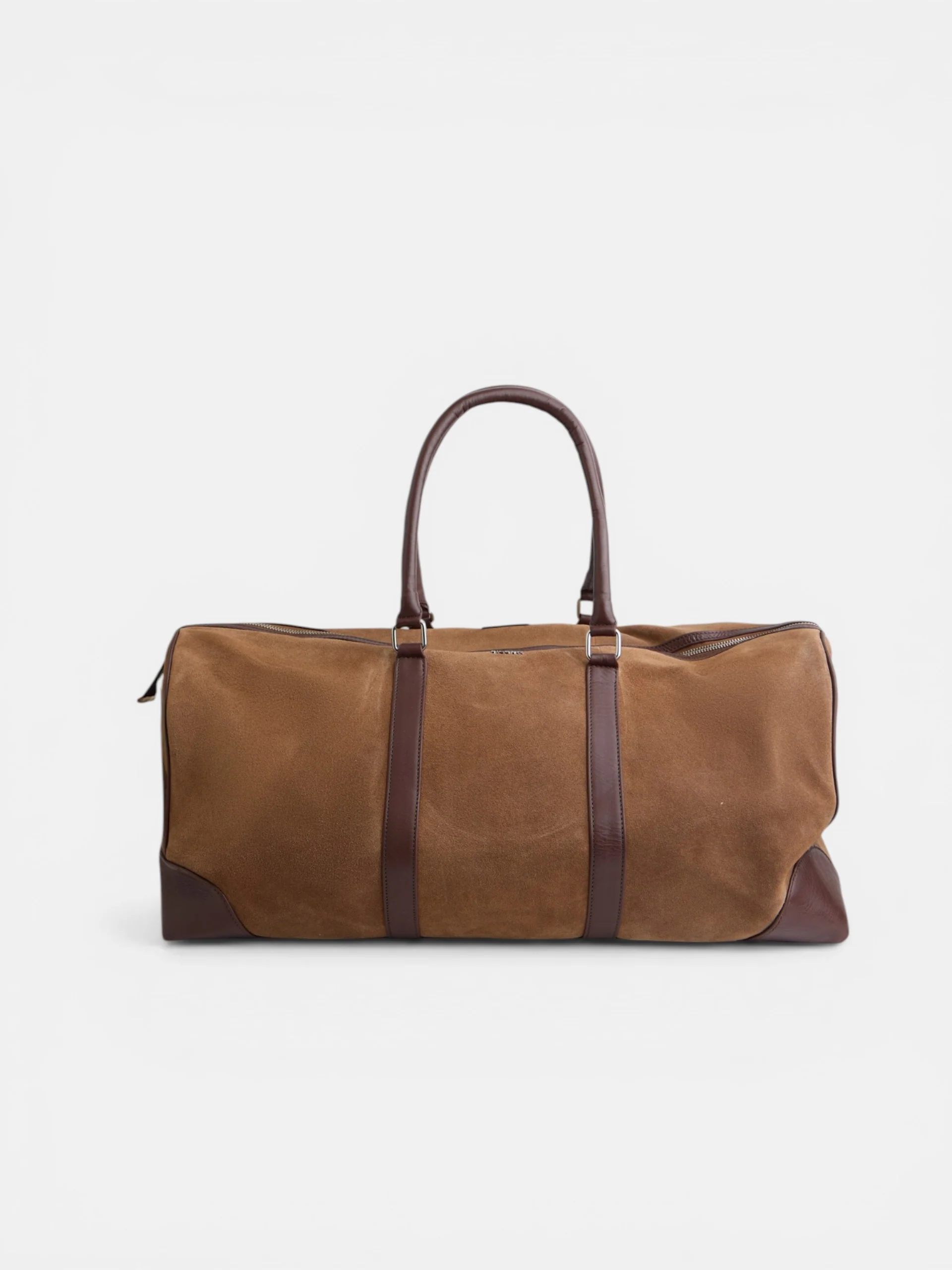 Bolsa de viaje piel business marron oscuro - Image 6