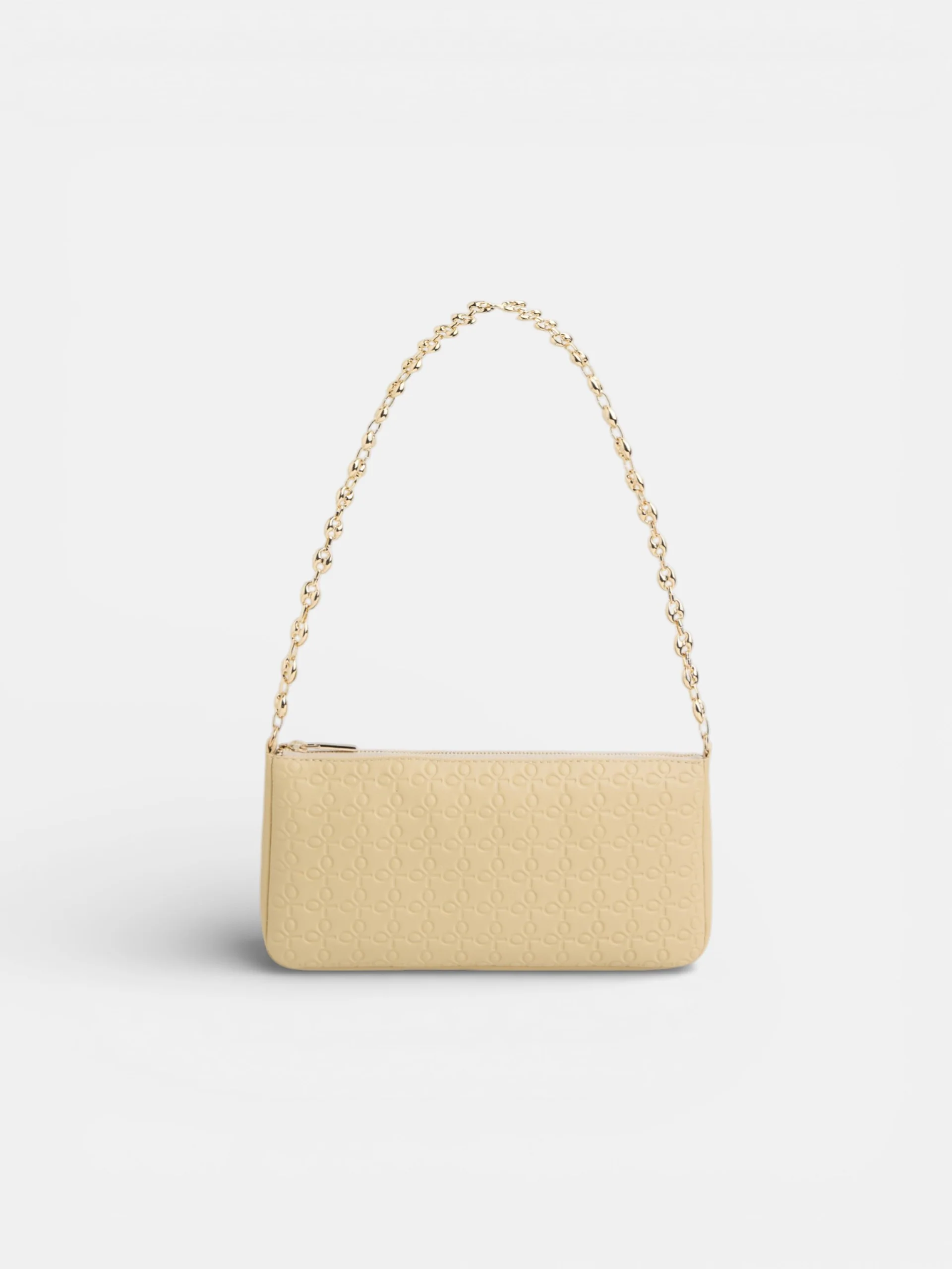 Bolso silbon cadena arena - Image 3