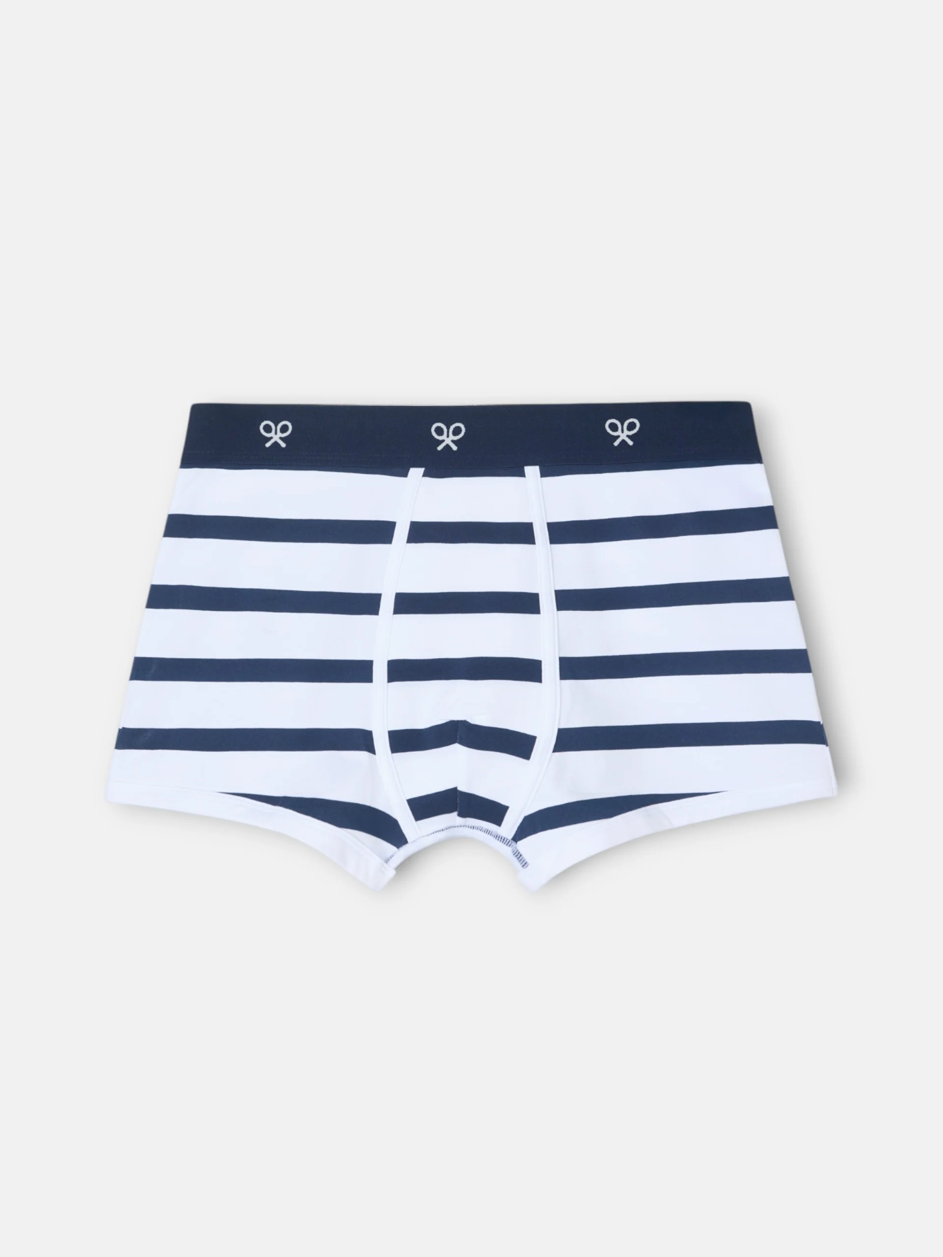 Boxer rayas blanco