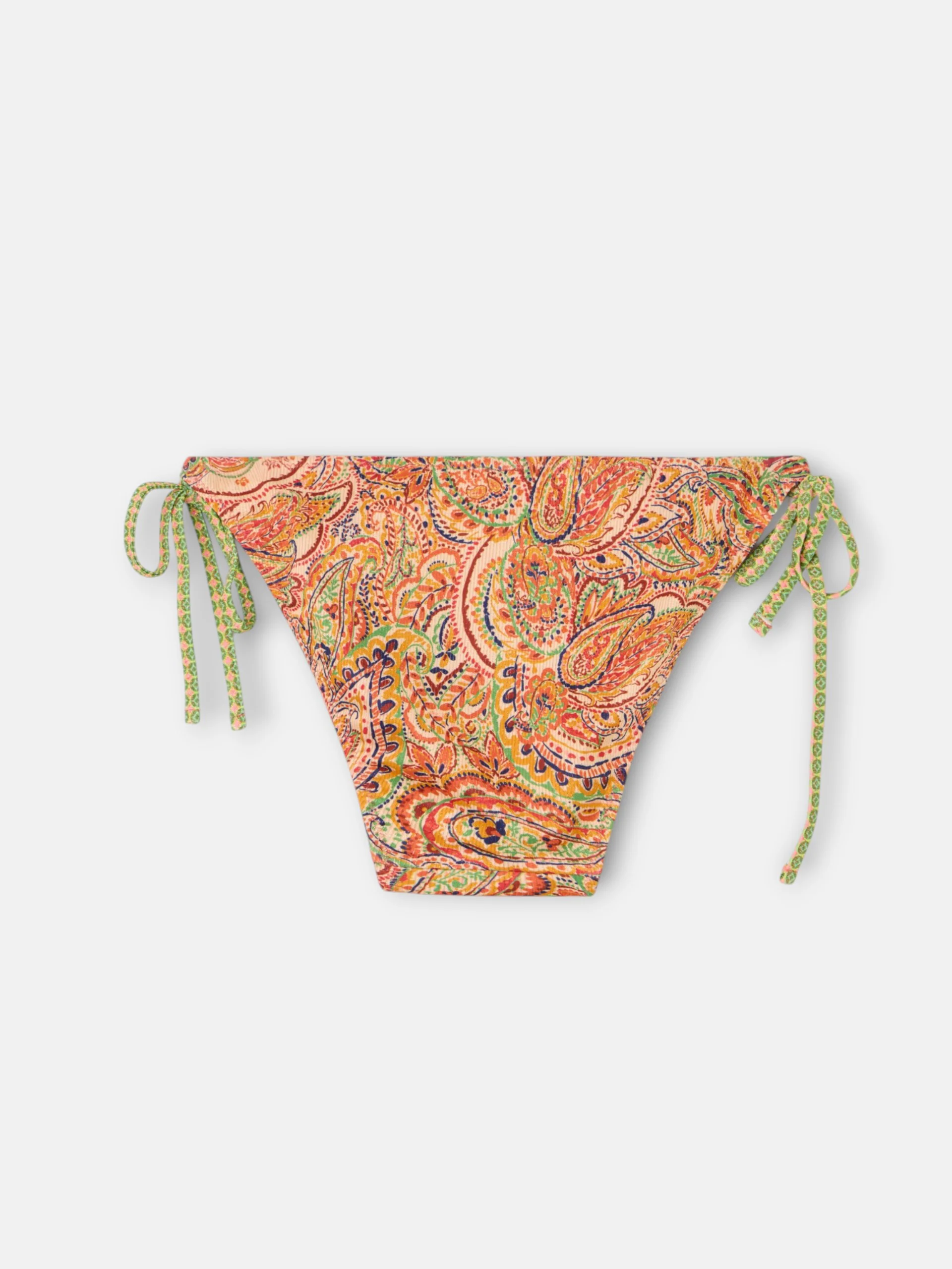 Braguita bikini estampado cachemir naranjas - Image 5