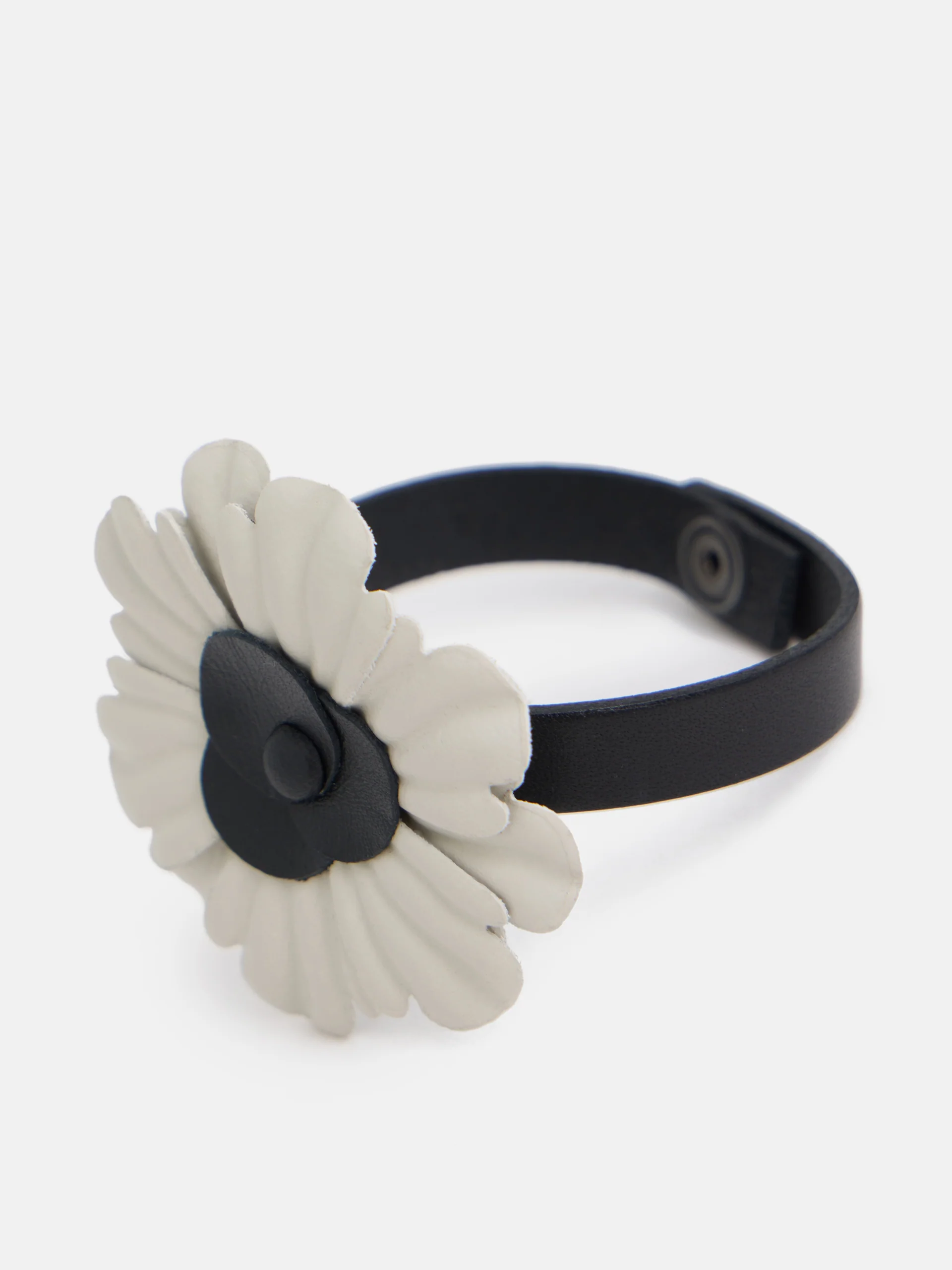 Brazalete velada flor napa bicolor - Image 3