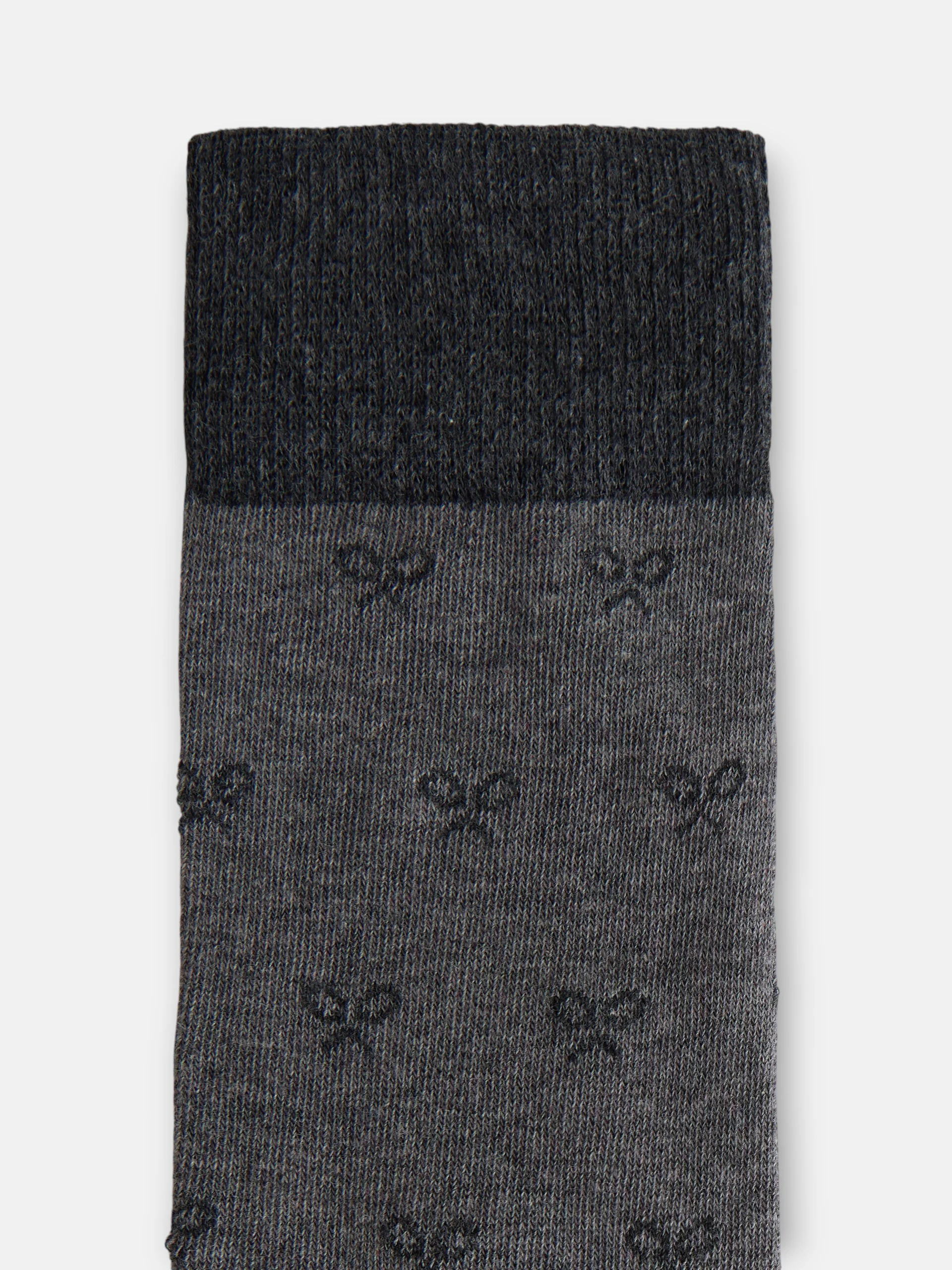Calcetin multiraqueta gris - Image 2