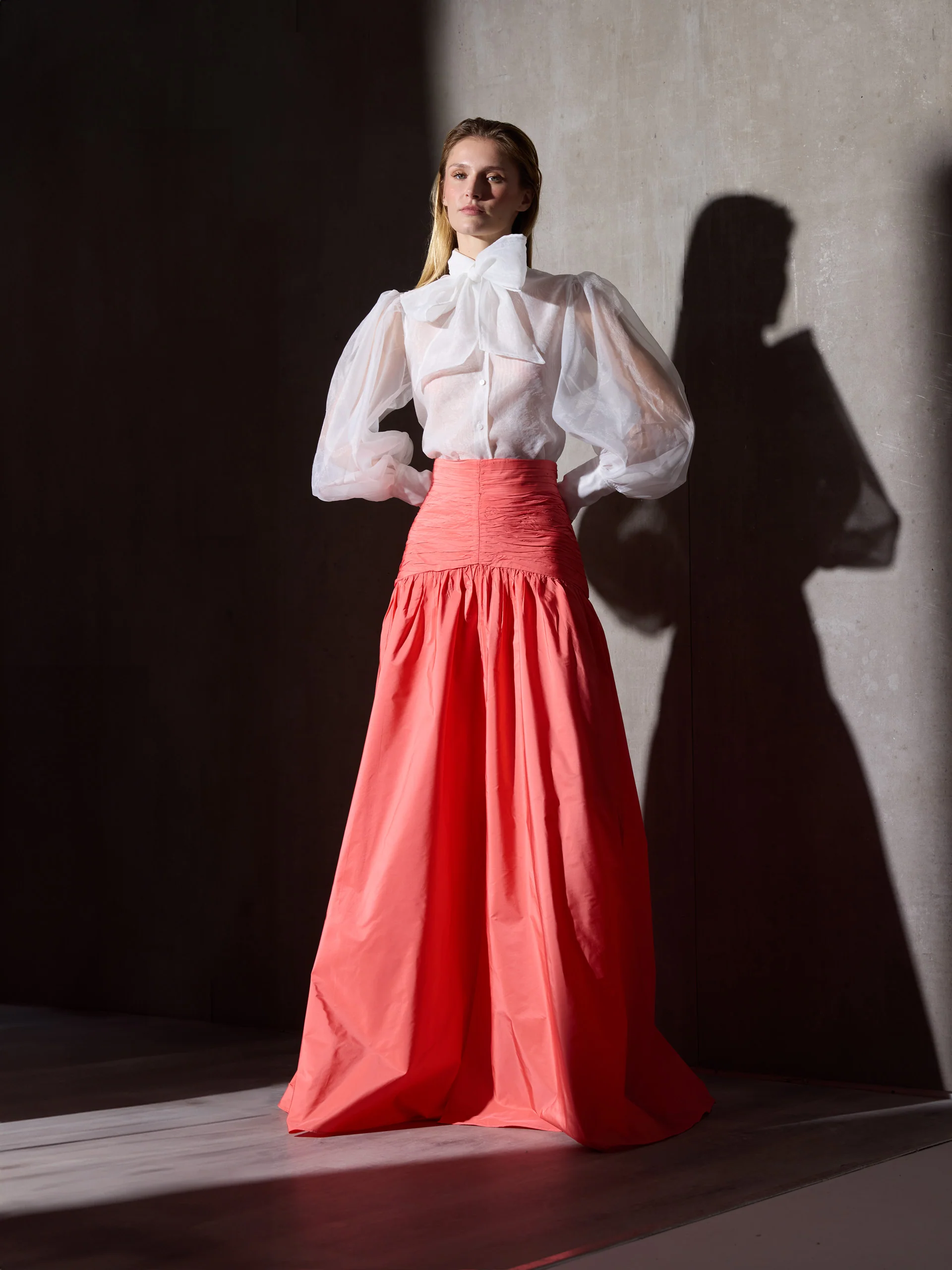 Camisa CaprileXSilbon organza blanca - Image 3