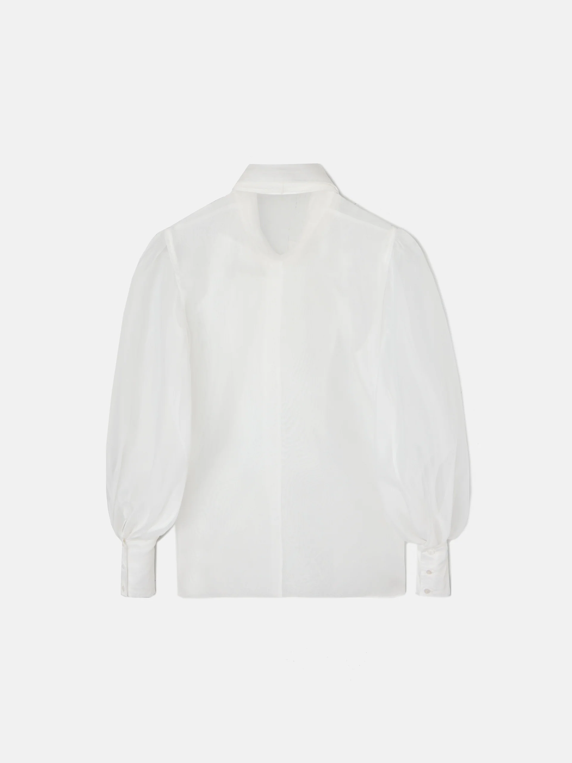 Camisa CaprileXSilbon organza blanca - Image 8