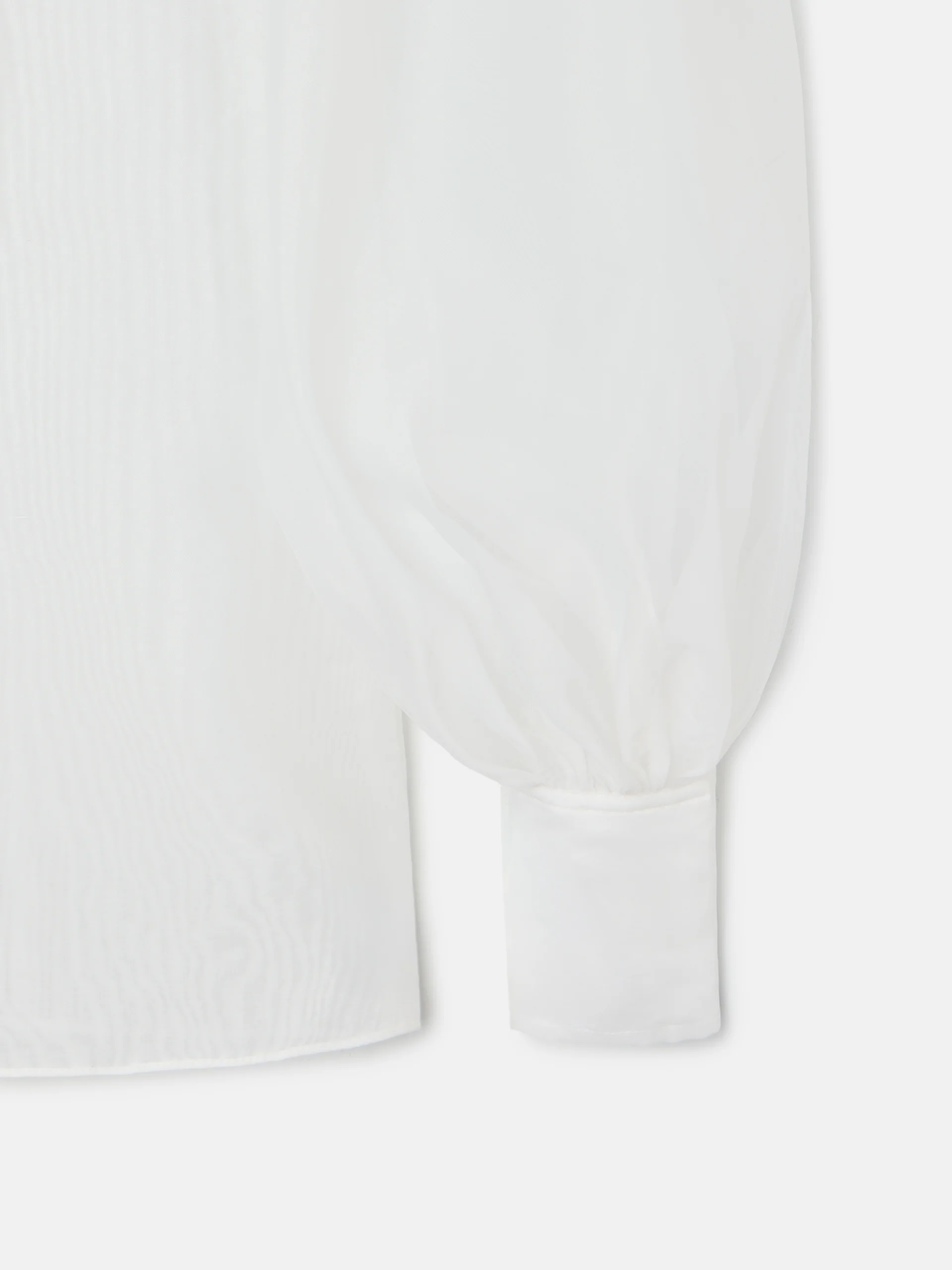 Camisa CaprileXSilbon organza blanca - Image 9
